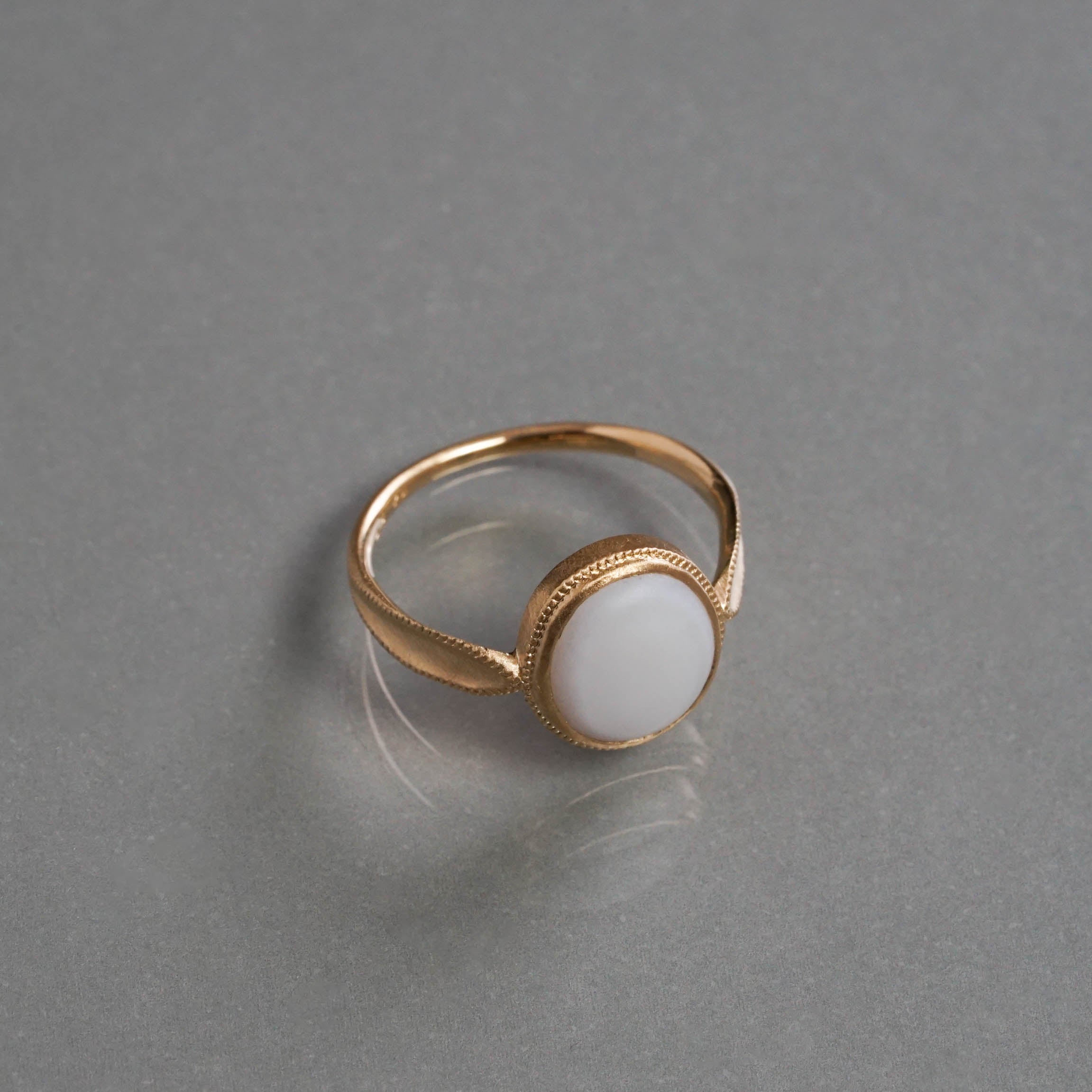Atelier d'antan - Oval Shell Ring［A023212AR035 K18］リング