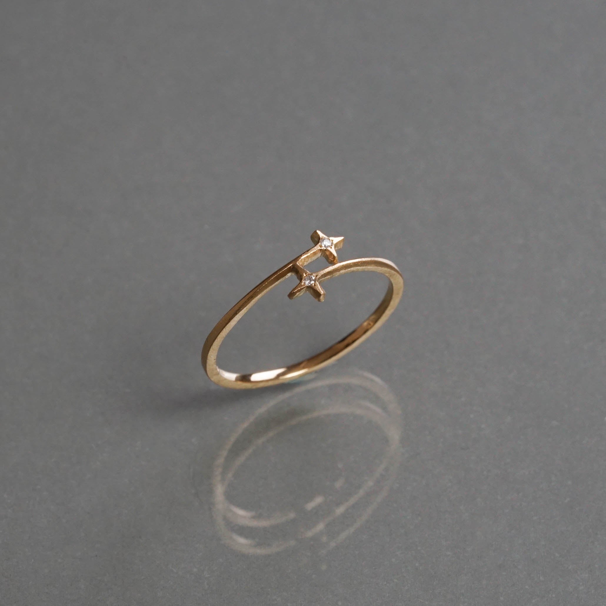 Atelier d'antan - 2 Star Ring［A030251AR002 K18］リング