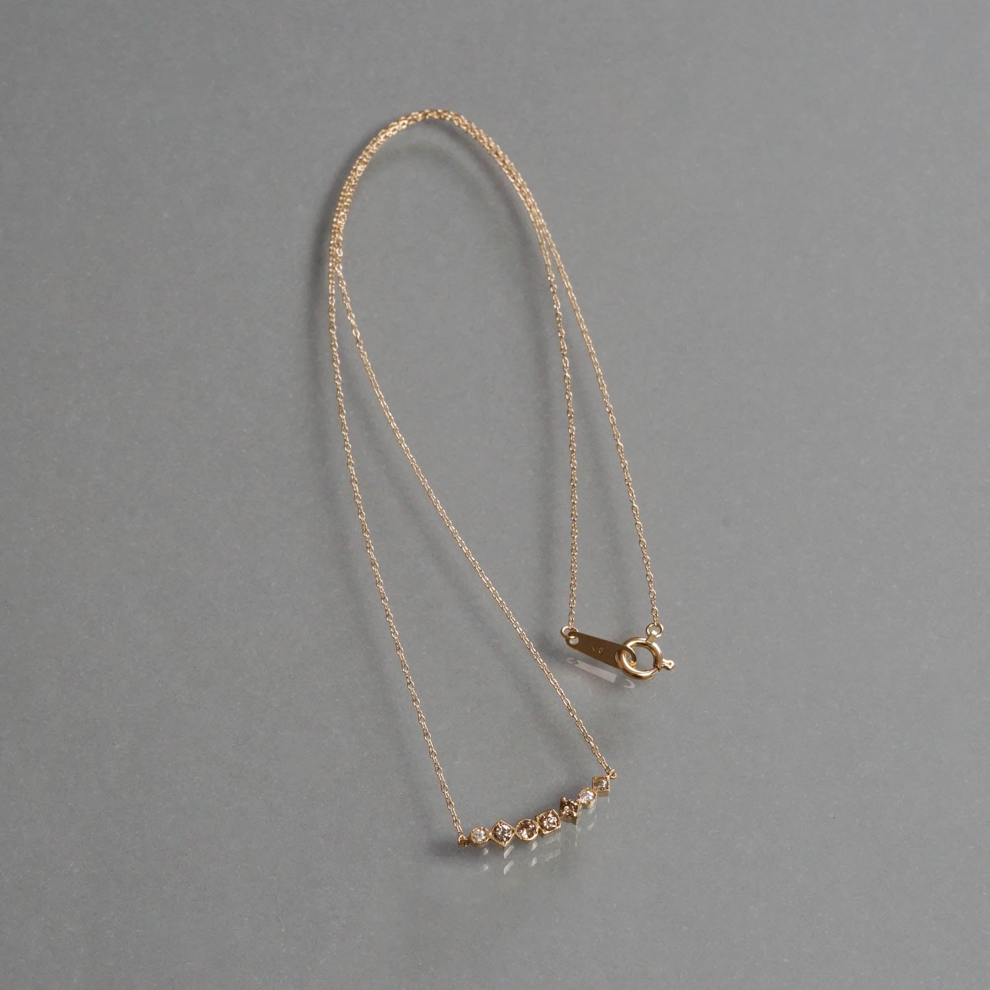 Atelier d'antan - Mixed Chocolate Necklace［A024251AN043 K18］ネックレス