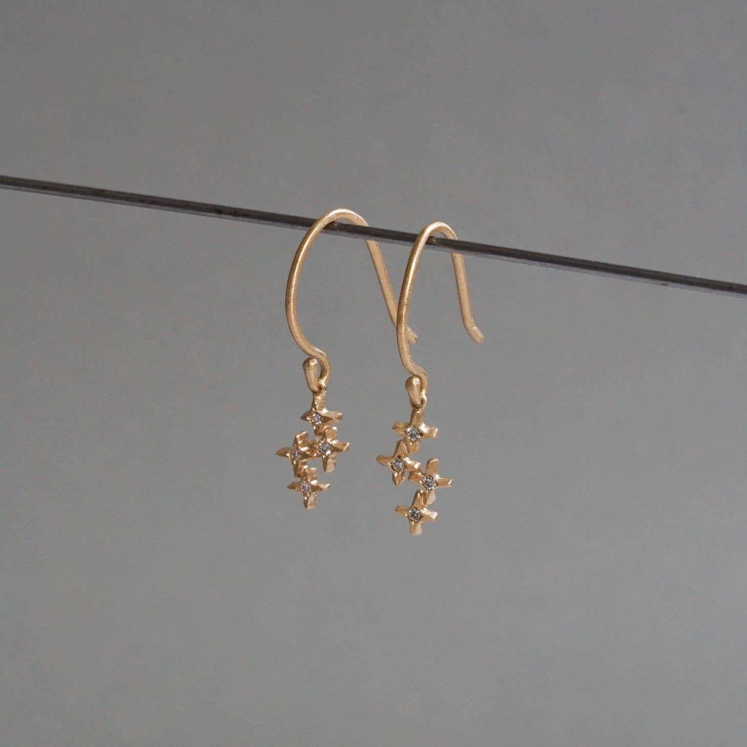 Atelier d'antan - 8 Star Hook Pierce［A030251AP008 K18］ピアス