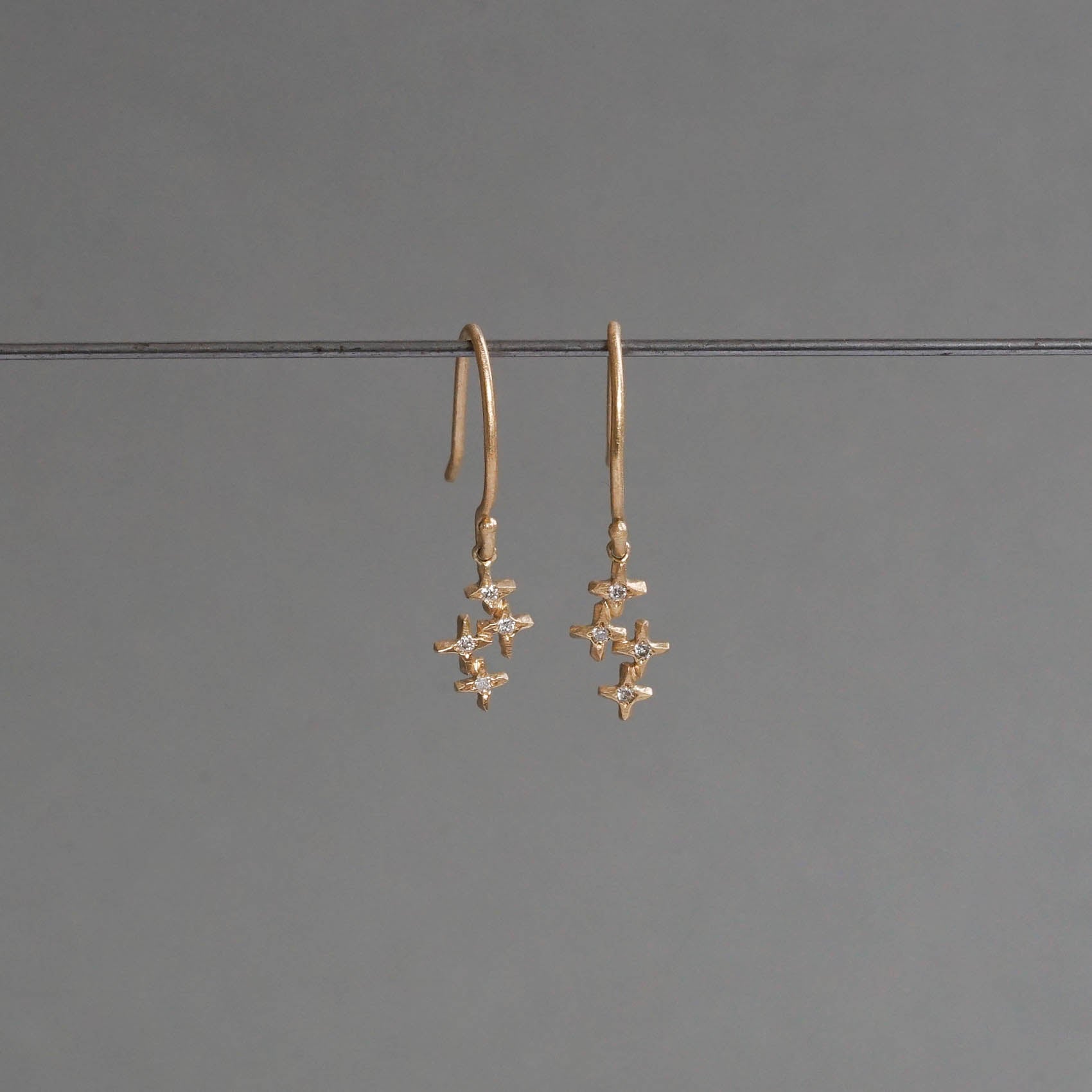 Atelier d'antan - 8 Star Hook Pierce［A030251AP008 K18］ピアス