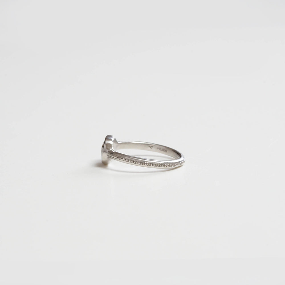 atelier plow-ローズカットダイヤモンド リング［Diamond Pt900 #11］