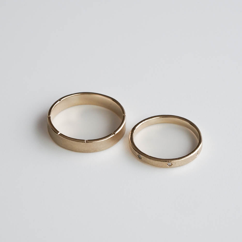 AbHeri：six シックス 結婚指輪