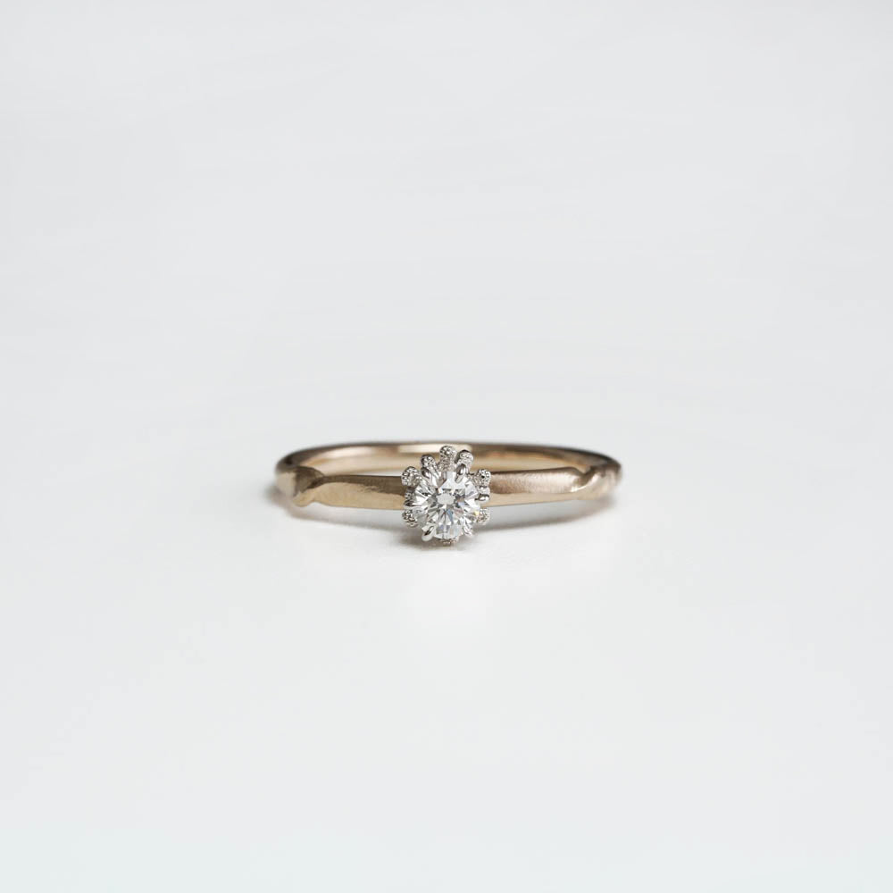 AbHeri-BRIDAL RING［Eternal Rose K18CH］婚約指輪