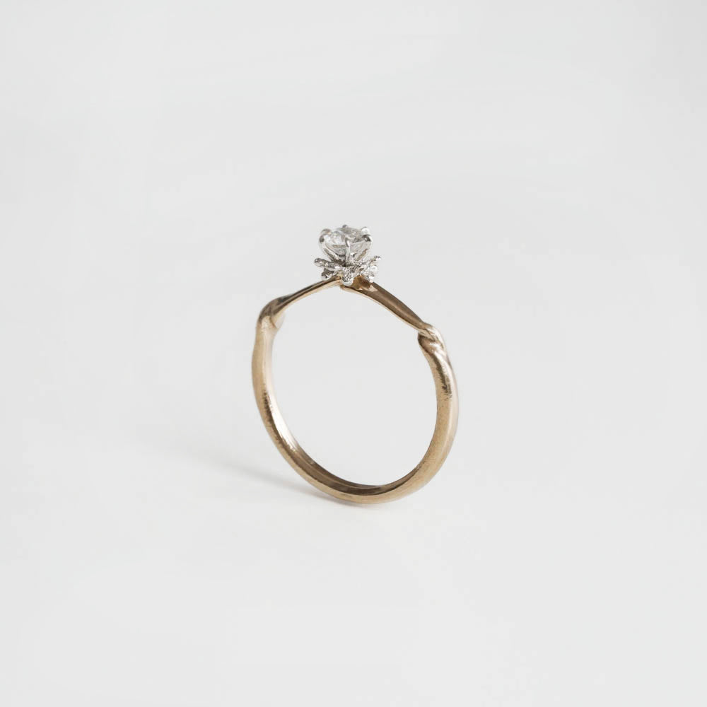 AbHeri-BRIDAL RING［Eternal Rose K18CH］婚約指輪