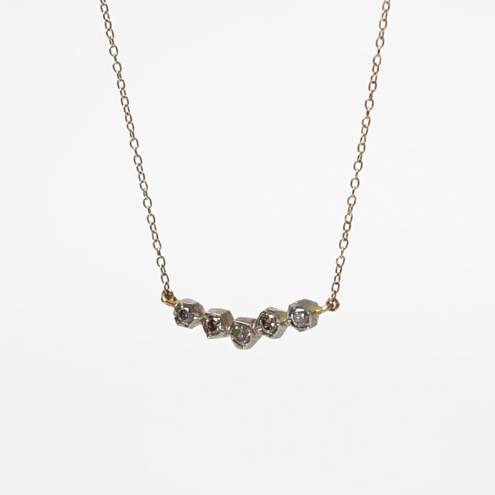 5 Chocolate H Necklace［A024202AN023 K18］ネックレス