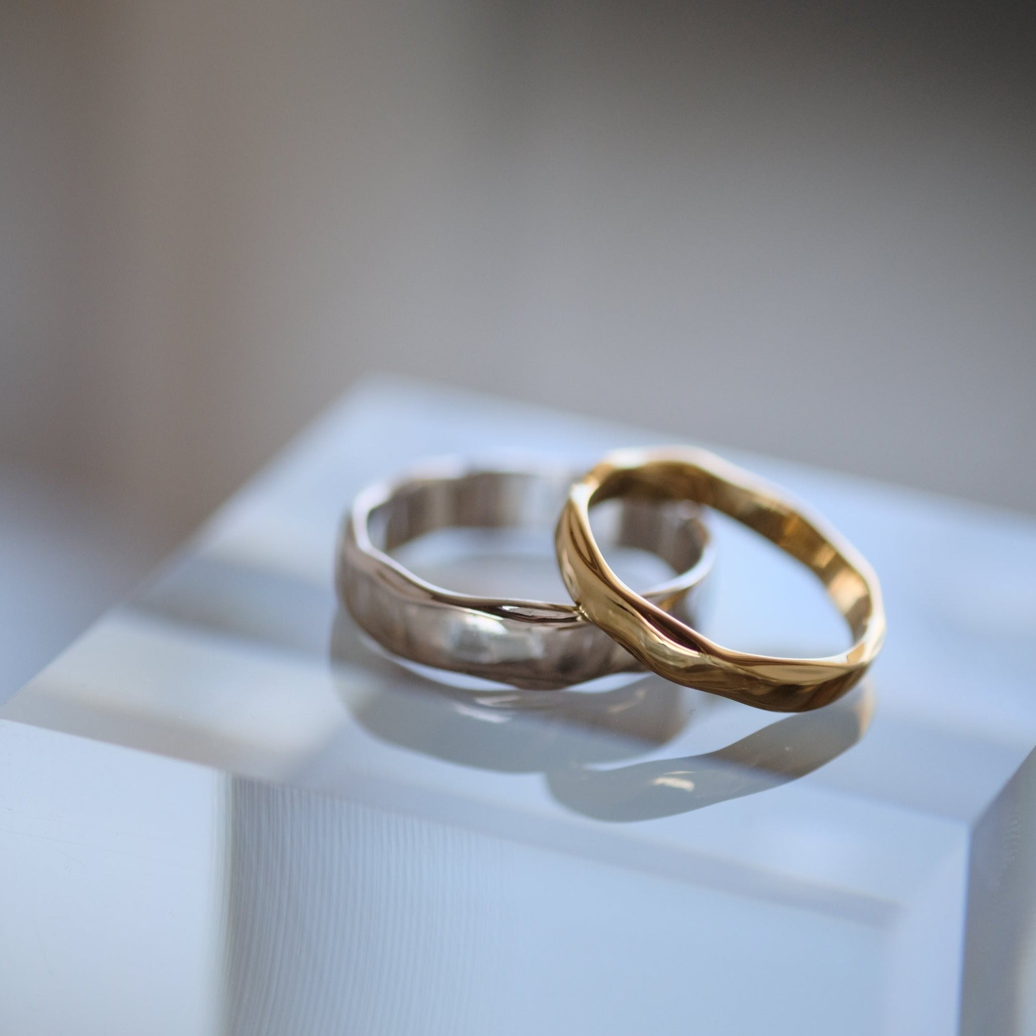 BRIDAL RING［のたり Pt900/K18YG］結婚指輪