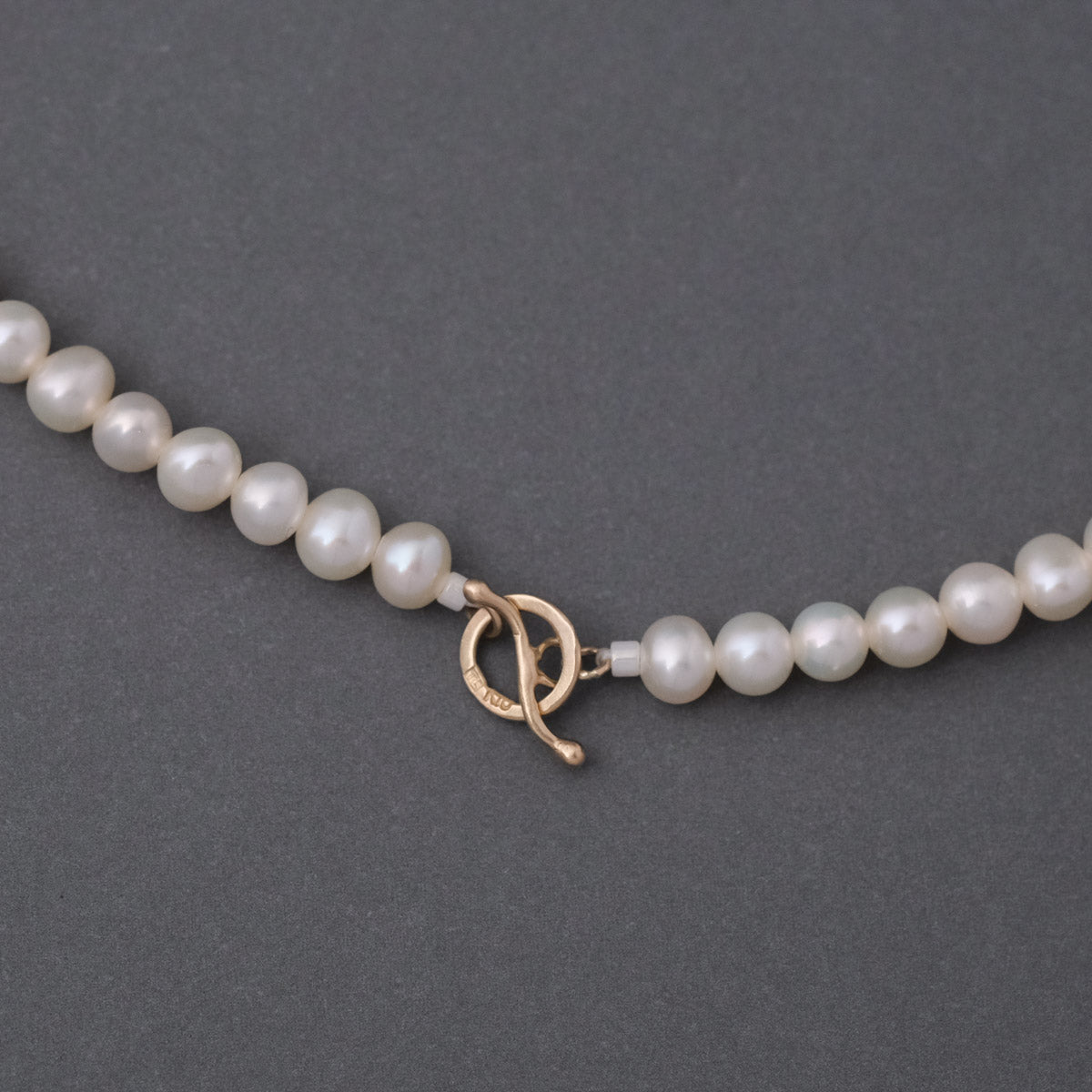 Toile-Round Small Pearl Necklace［A301231AN274 K10YG］ネックレス