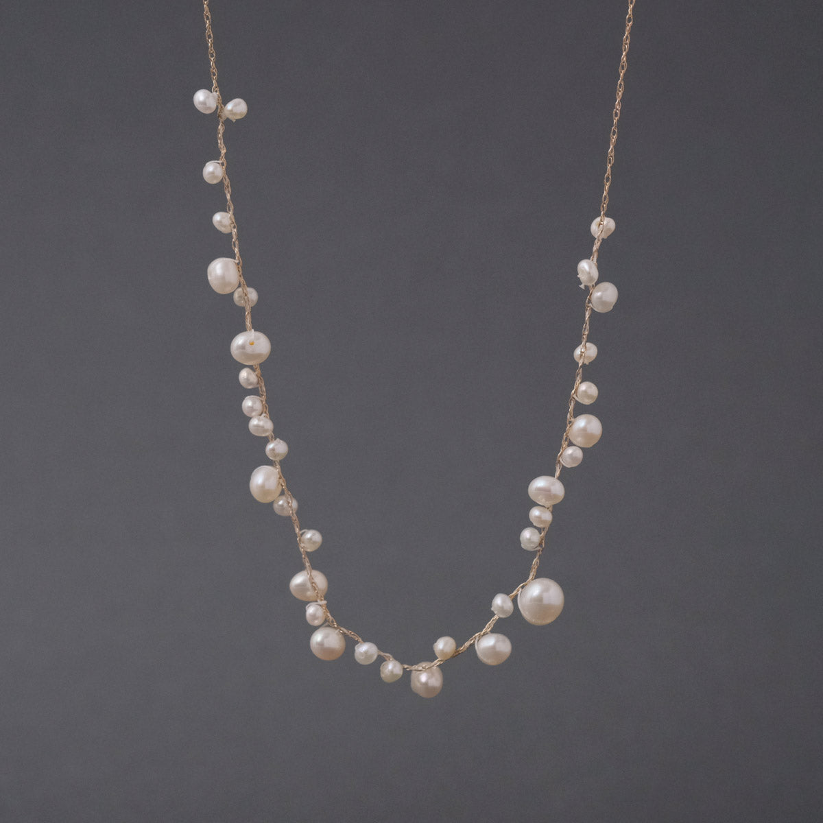 大勧め Atelier by Toile d'antan：Random Necklace Chain Pearl アクセサリー