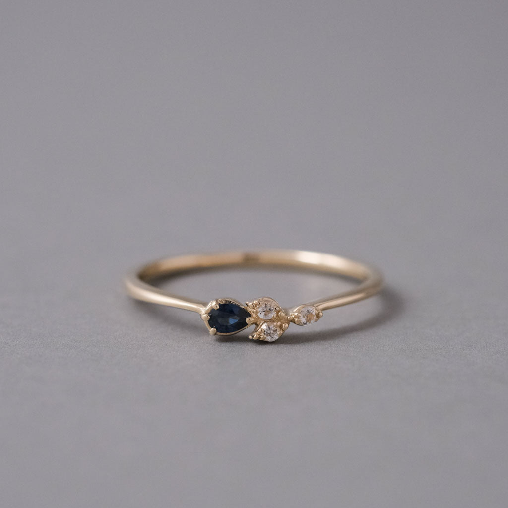 sowi-Gentian Ring［309R0353 K10YG #9］リング