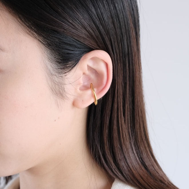 ANALYZE Leaf ear cuff［AN2-18 Gold］イヤーカフ