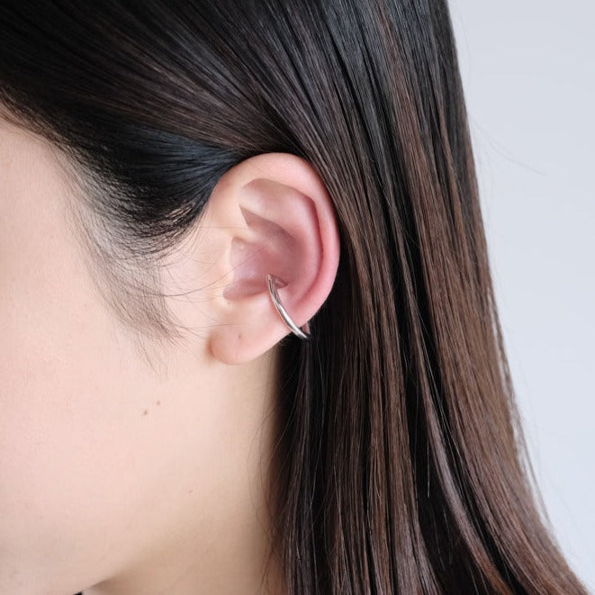 ANALYZE Leaf ear cuff［AN2-17 Silver］イヤーカフ