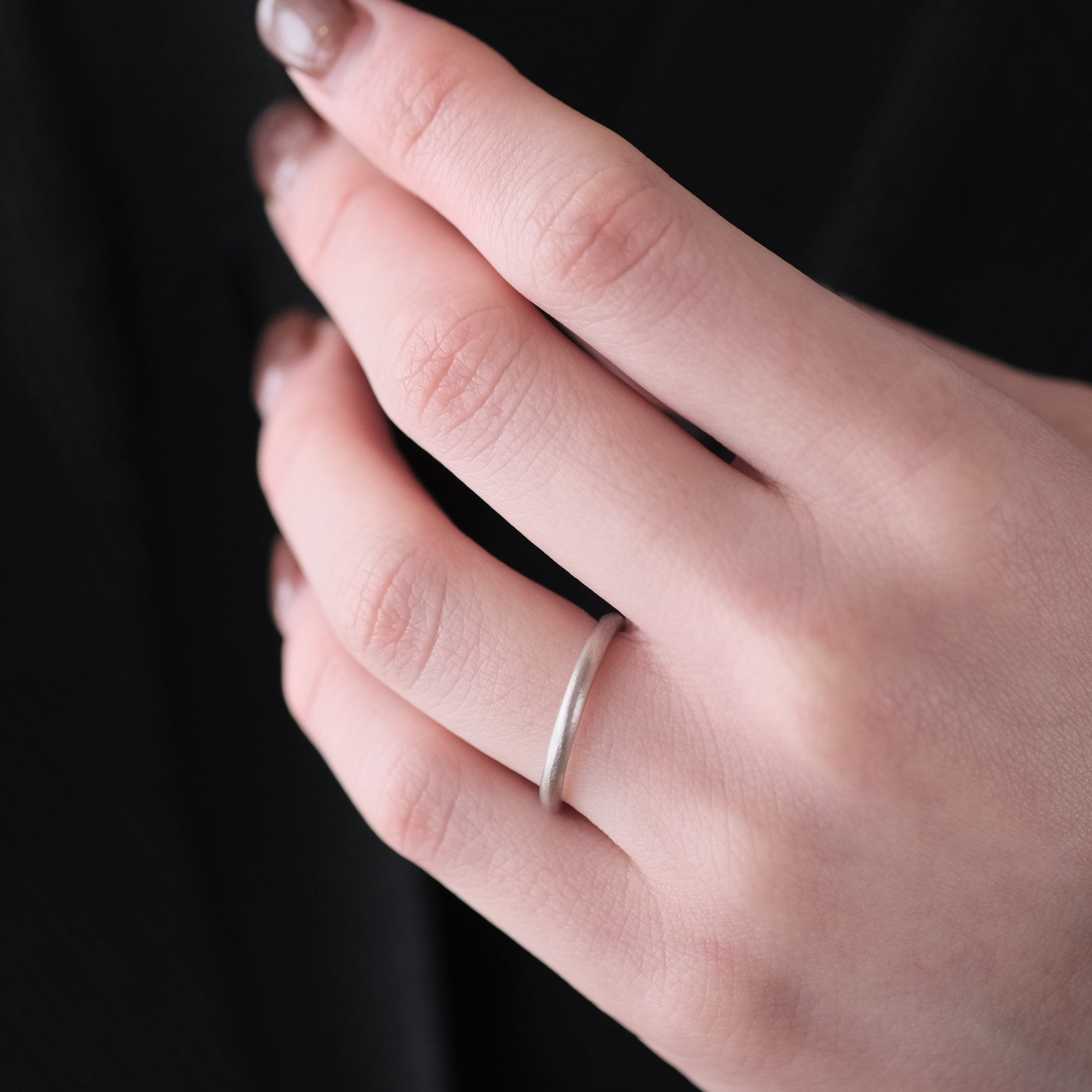 BRIDAL RING［くにゃり Pt900］結婚指輪