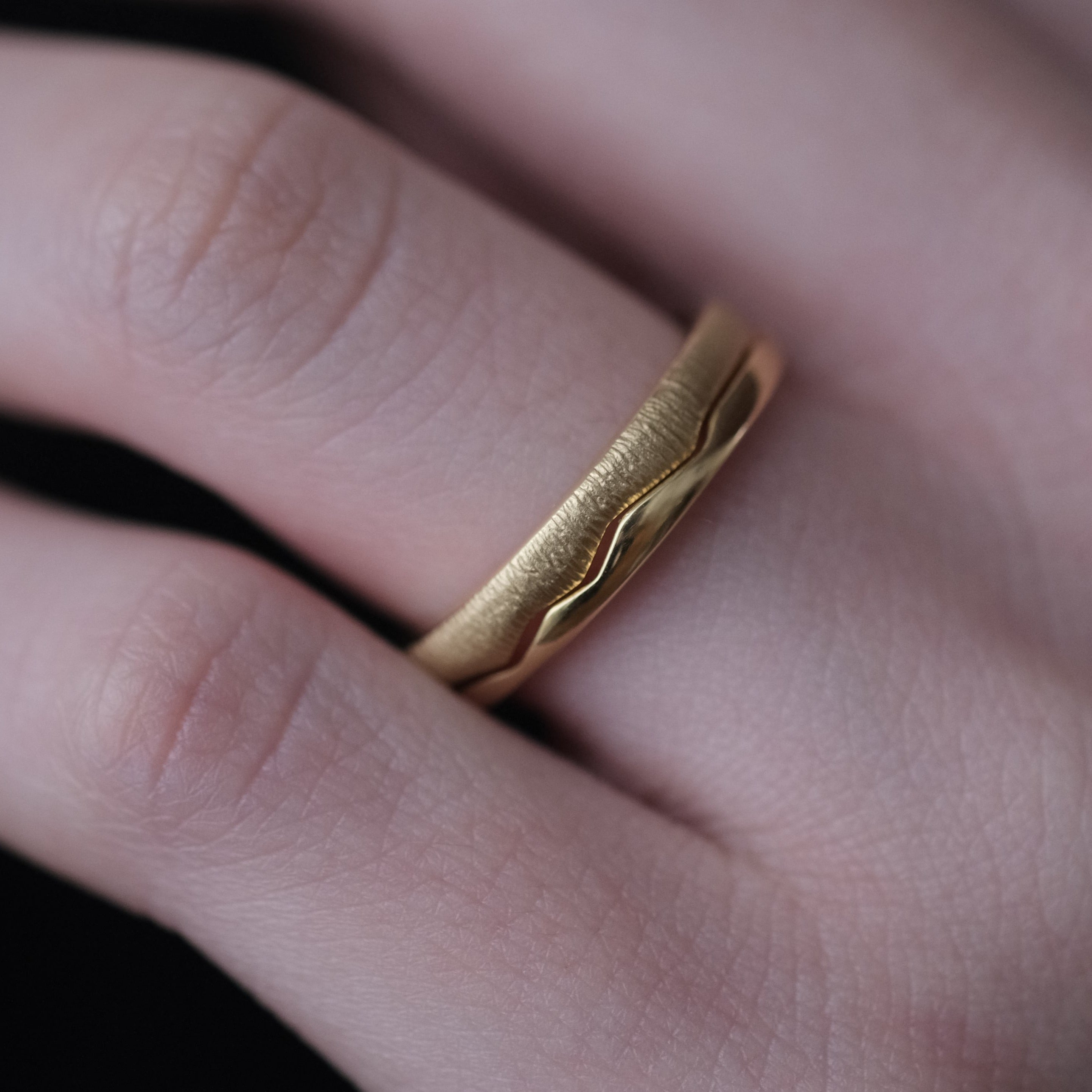 BRIDAL RING［ぷかぷか Pt900/K18YG］結婚指輪