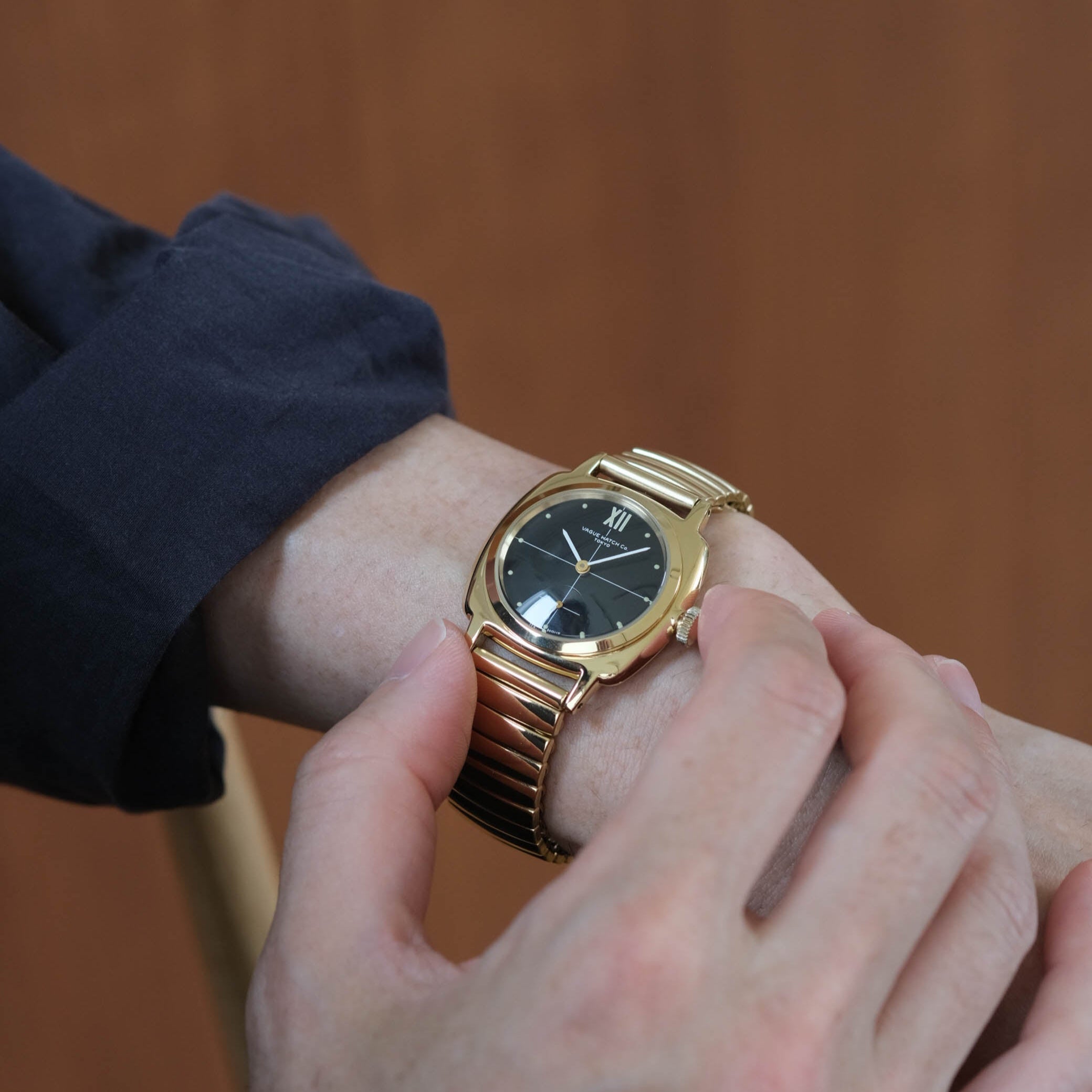 VAGUE WATCH Co. - COUSSIN 010 SOPHITE［GOLD］腕時計
