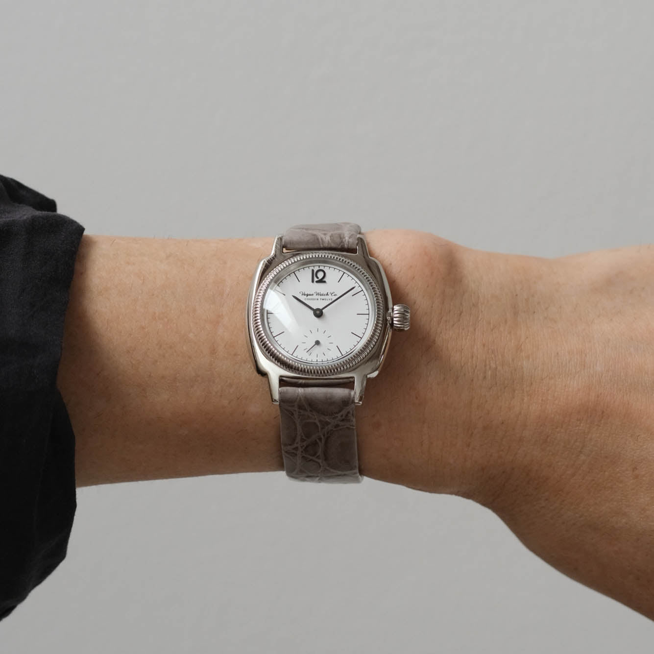 時計 VAGUE WATCH CO. Coussin12 VAGUE WATCH Co.：COUSSIN 12 CROCOBELT