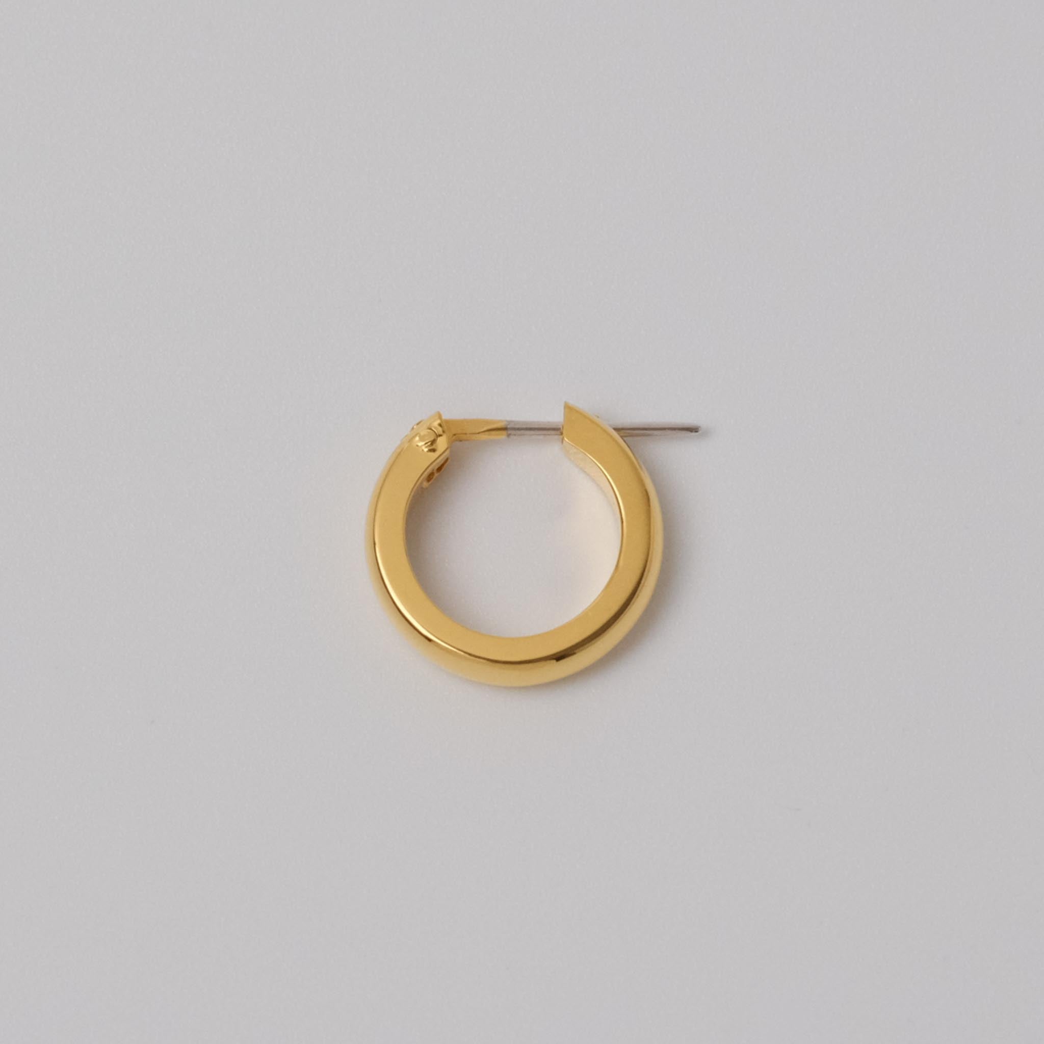 doughnut hoop pierce (S)［FP03-YGMRR］ピアス