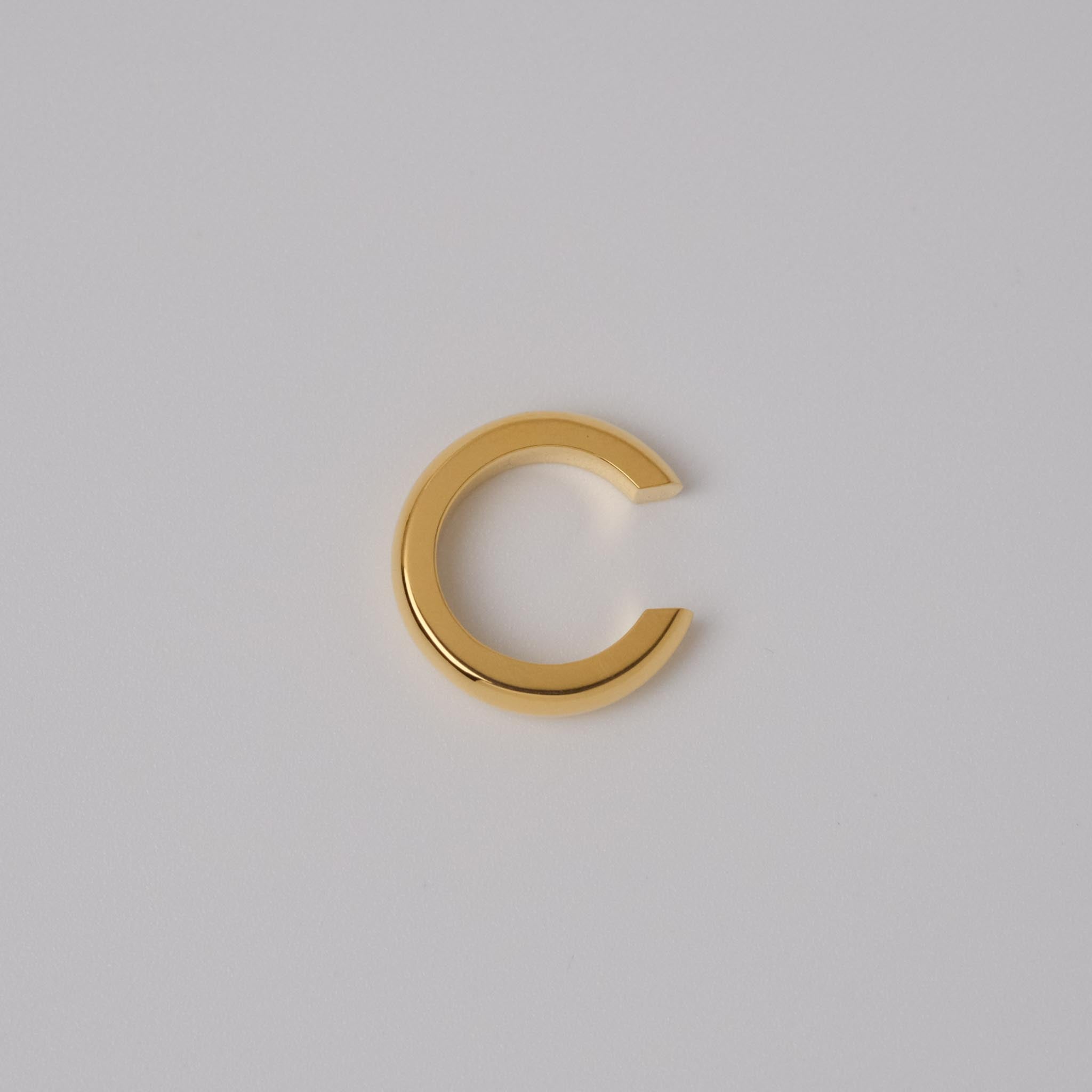 doughnut hoop earcuff (S)［FC03-YGMRR］イヤーカフ