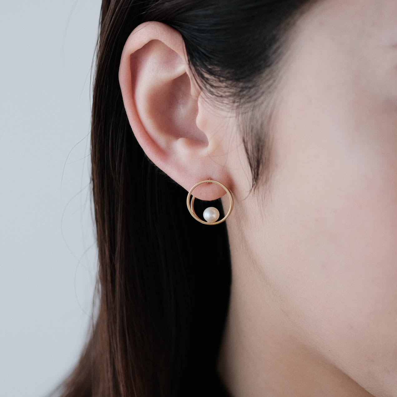 januka：CLIP PEARL Earrings S
