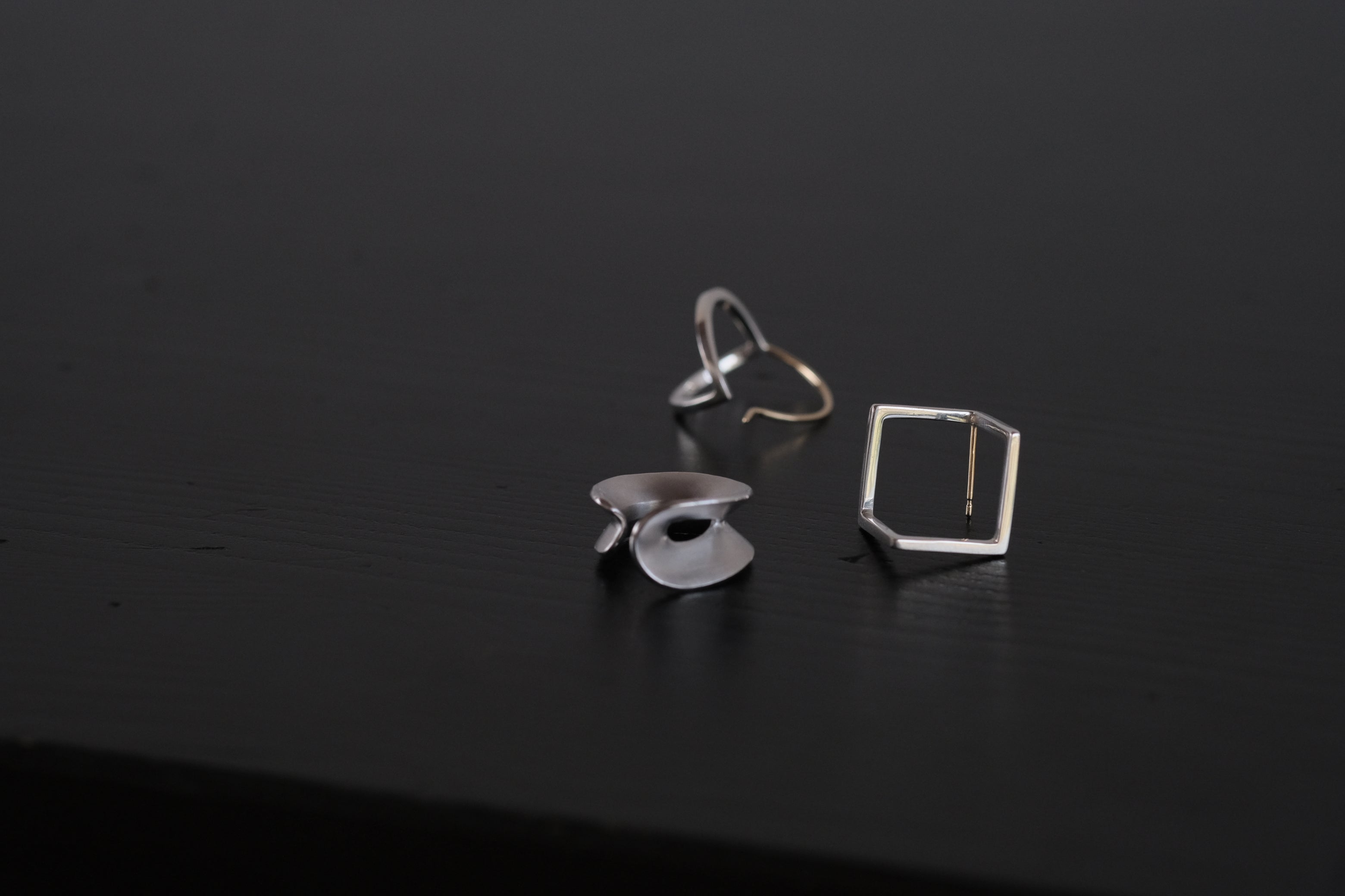 BREAK cube earring［BR2-09 Silver］ピアス