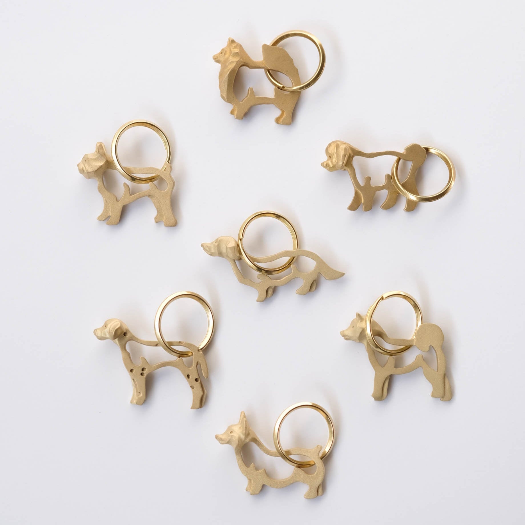 PROOF OF GUILD-Corgi Keyring［コーギー 真鍮］キーリング