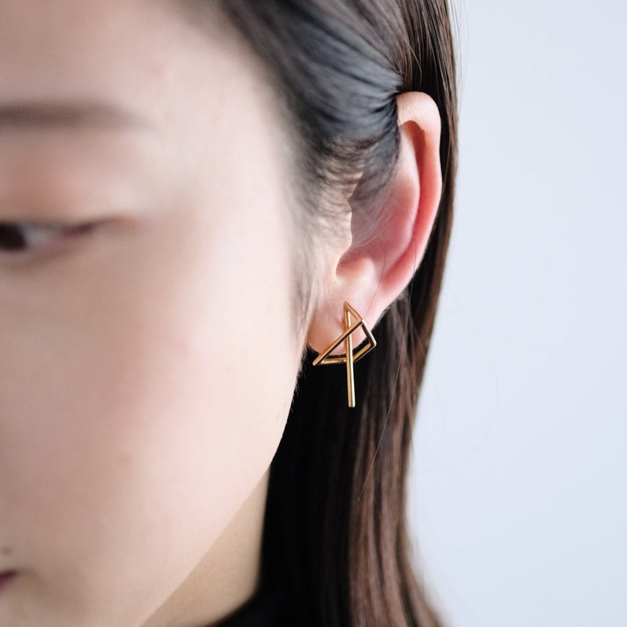 〈LINKING〉unsystematic earring 1 mini ピアス【別注】