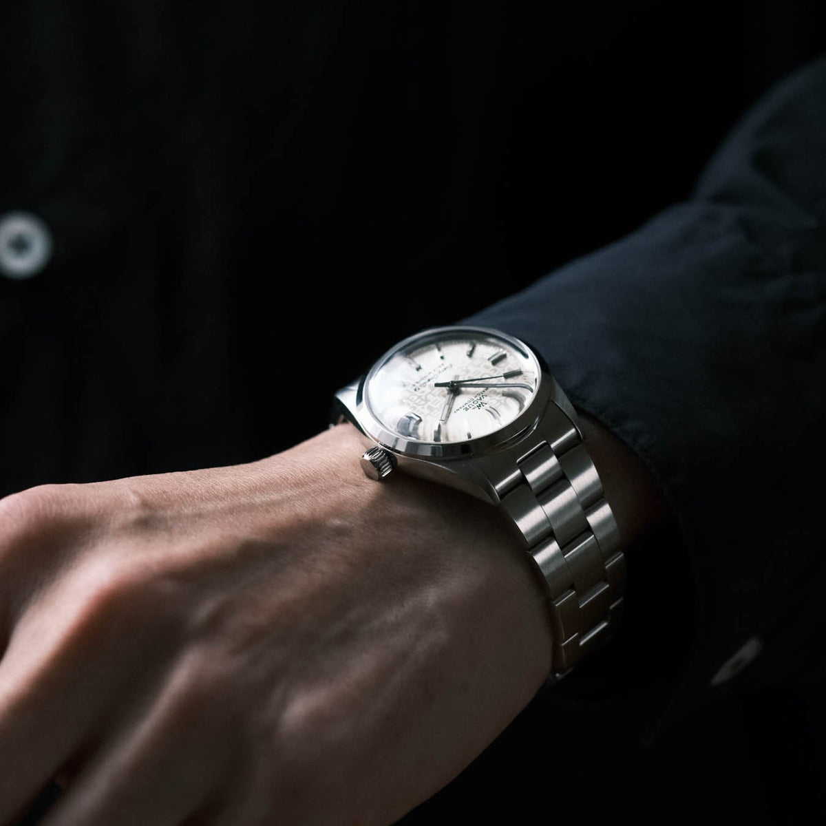 VAGUE WATCH Co. - EVERY ONE DATE［SILVER］腕時計