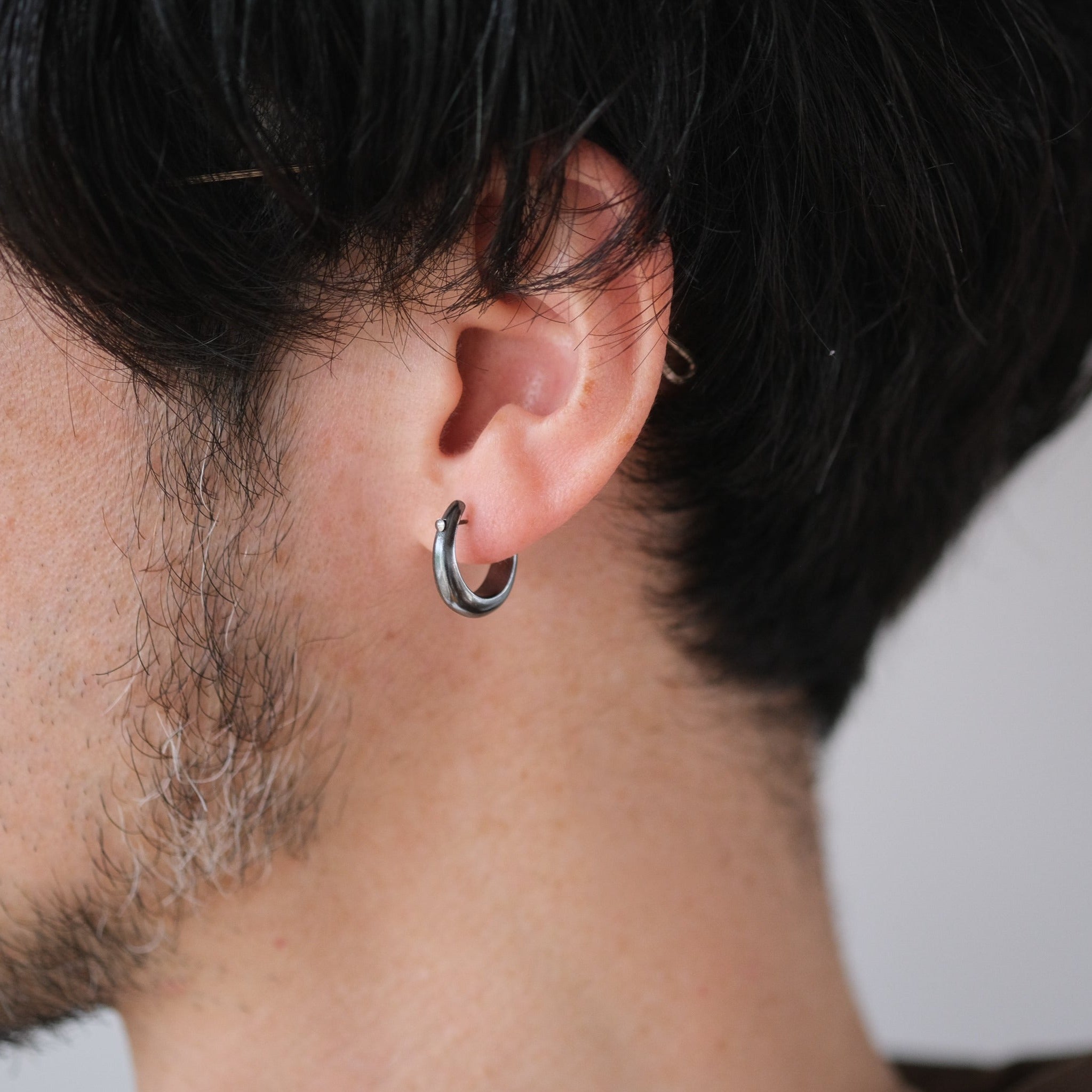 ACE by morizane-band pierce 02 whim［AG920206W Sterling silver］シングルピアス