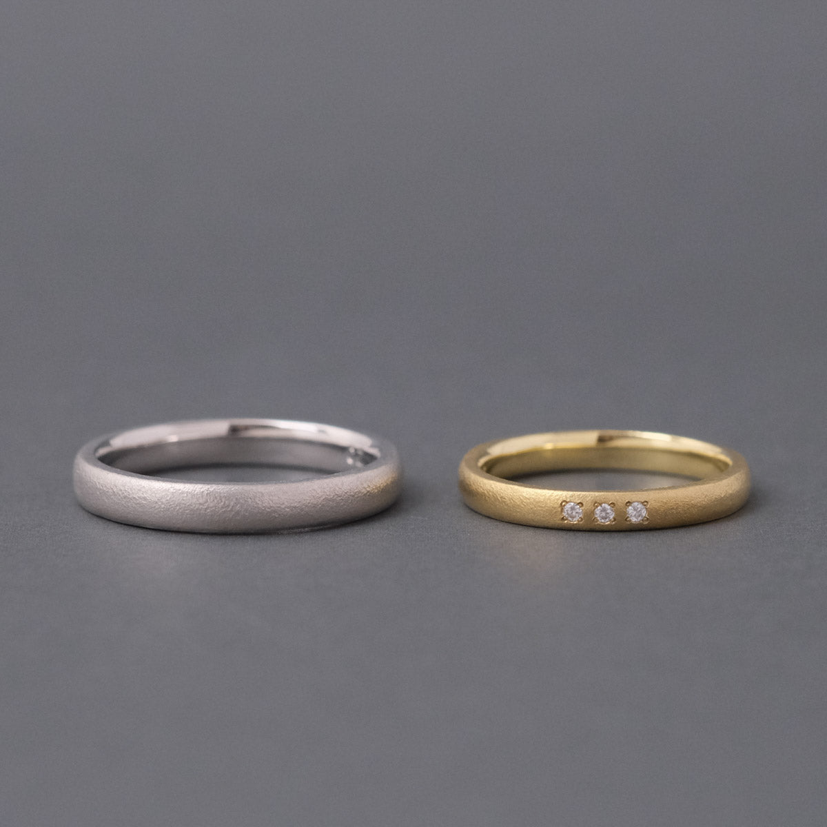Ryui-BRIDAL RING［Norme Pt900/K18YG］結婚指輪