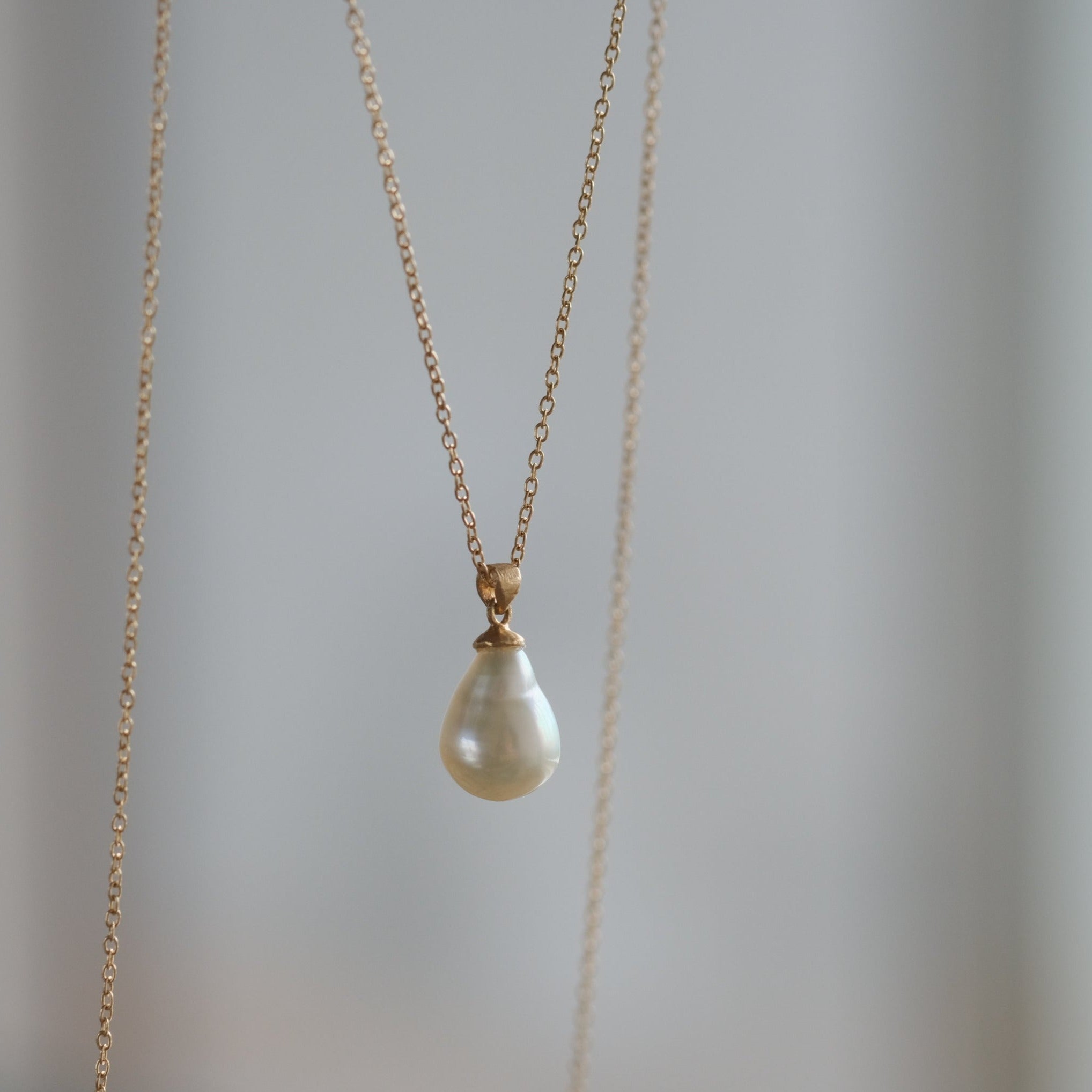 Keshi Pearl Necklace［A021201AN004 K18］ ネックレス