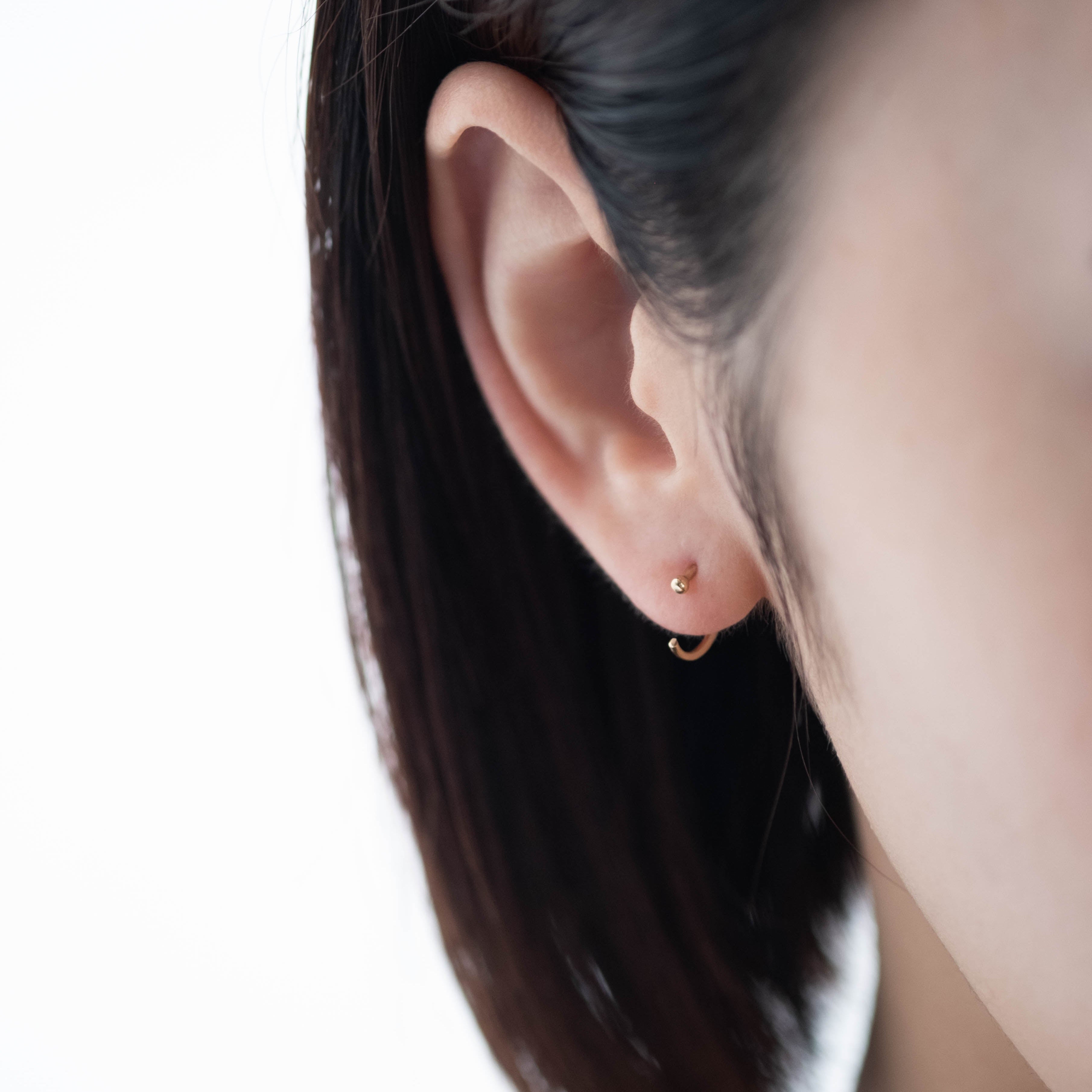 SOURCE objects - Hugger Earrings［MJM1-074 K14］ピアス