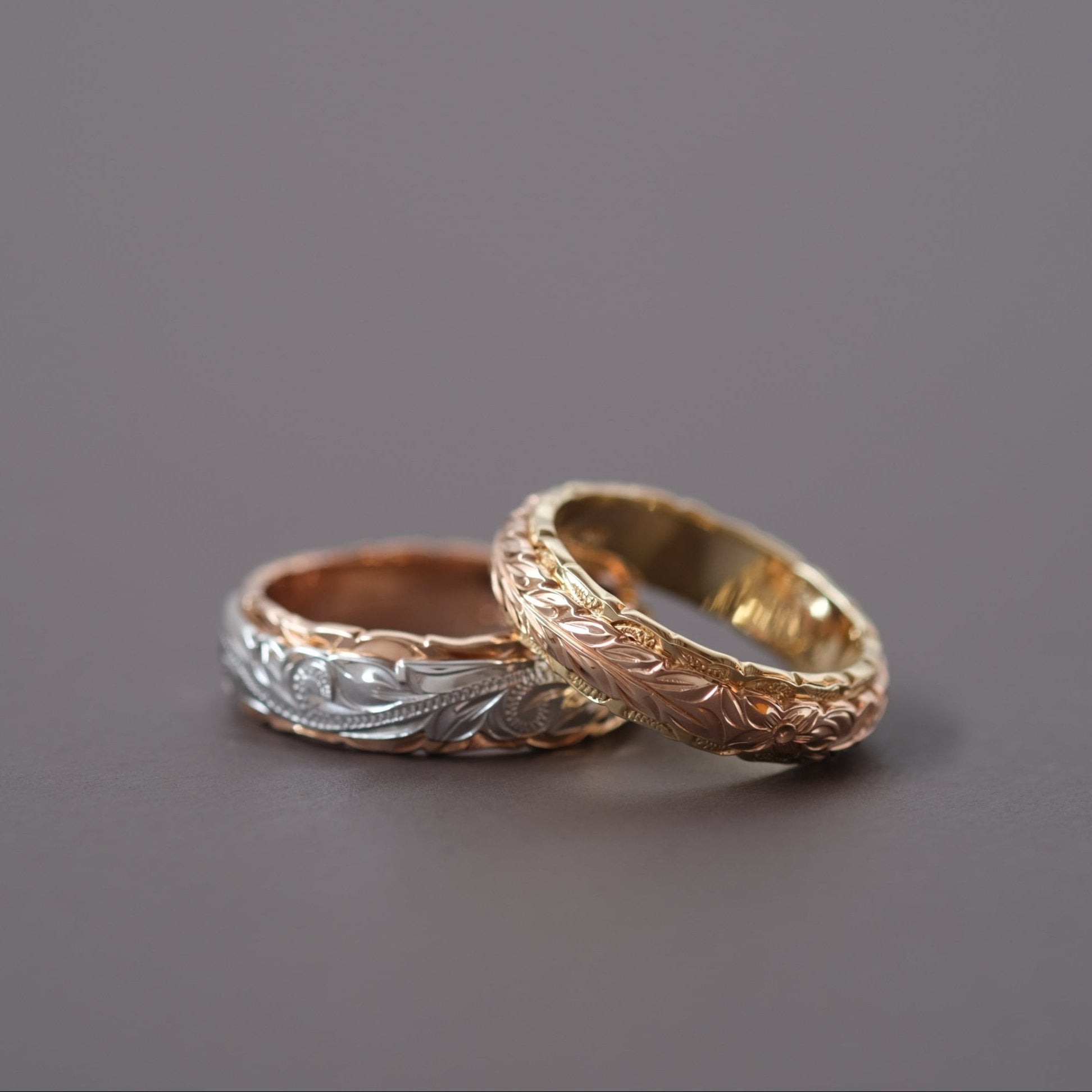 Maxi：ツ―トンリング K14PG×K14WG/K14YG×K14PG 結婚指輪（ペア）