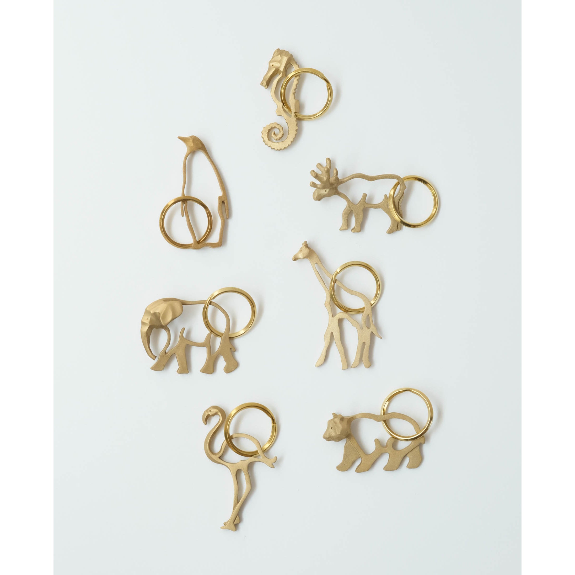 PROOF OF GUILD-Hippo Keyring［カバ 真鍮］キーリング