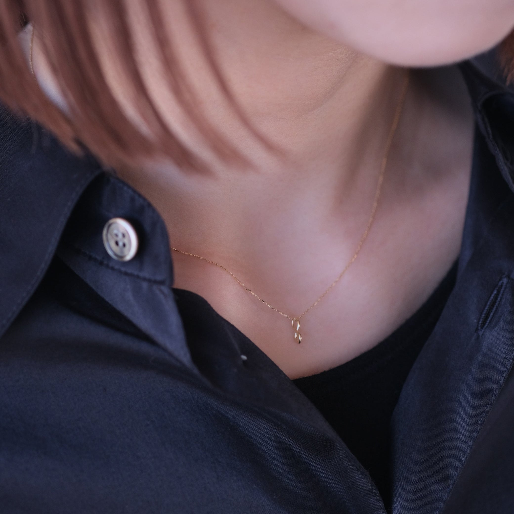 セール】K10 0.05ct 一粒ダイヤ ネックレス【ECモール限定