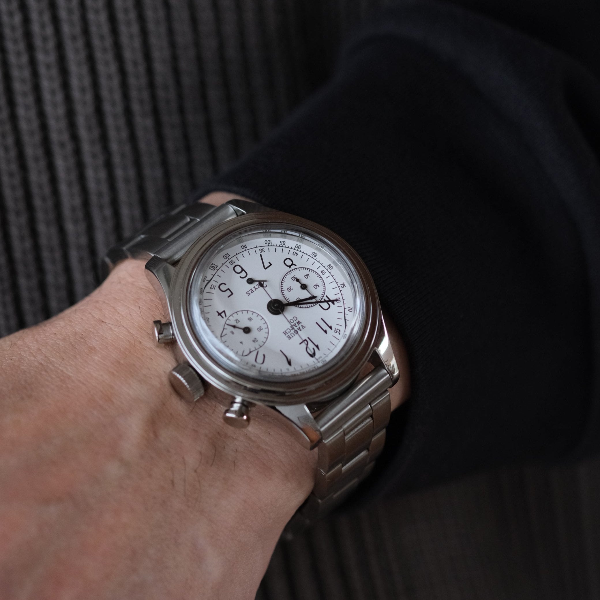 VAGUE WATCH Co. 2EYES AG［WHITE］腕時計