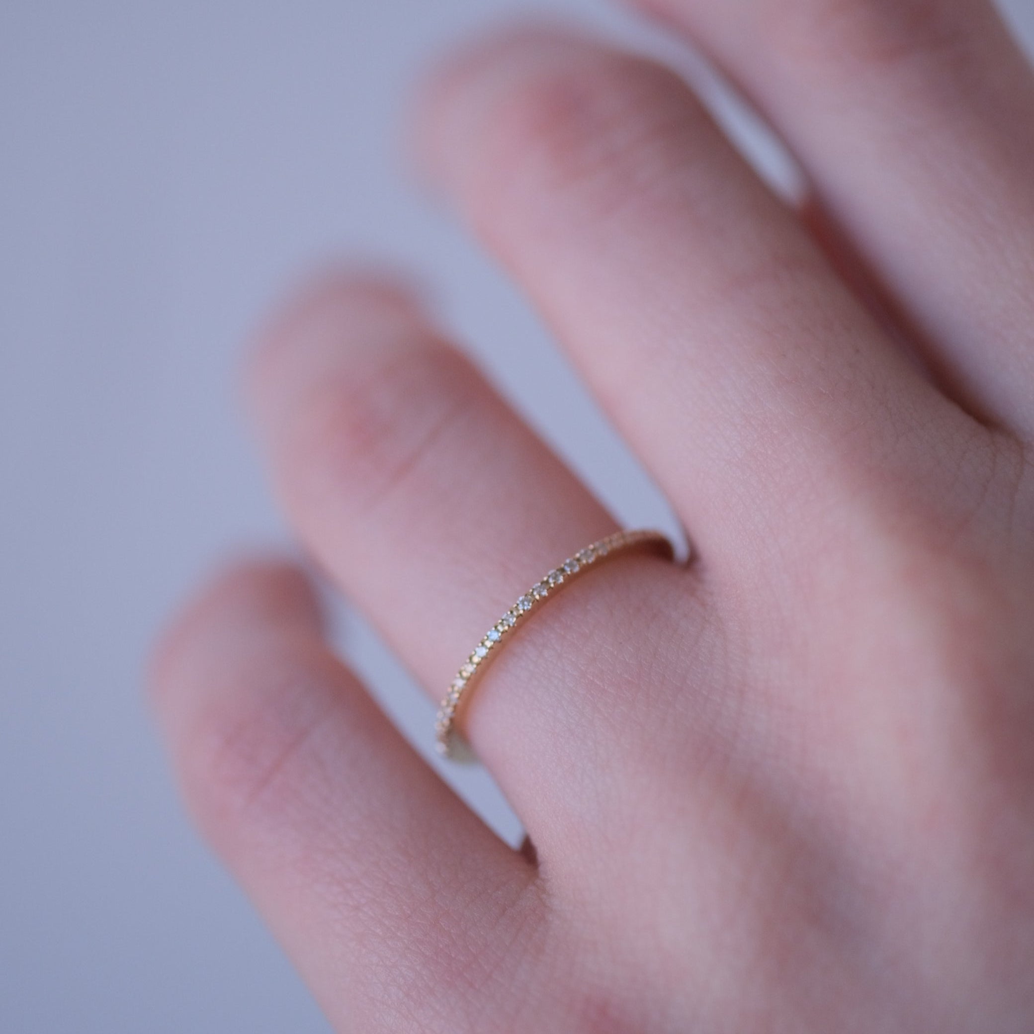 sowi：マイクロセッティング ハーフエタニティリング 302R0014