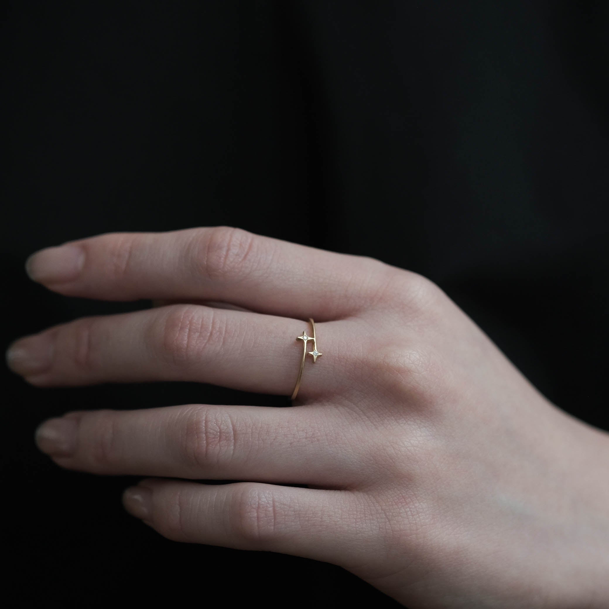 Atelier d'antan - 2 Star Ring［A030251AR002 K18］リング