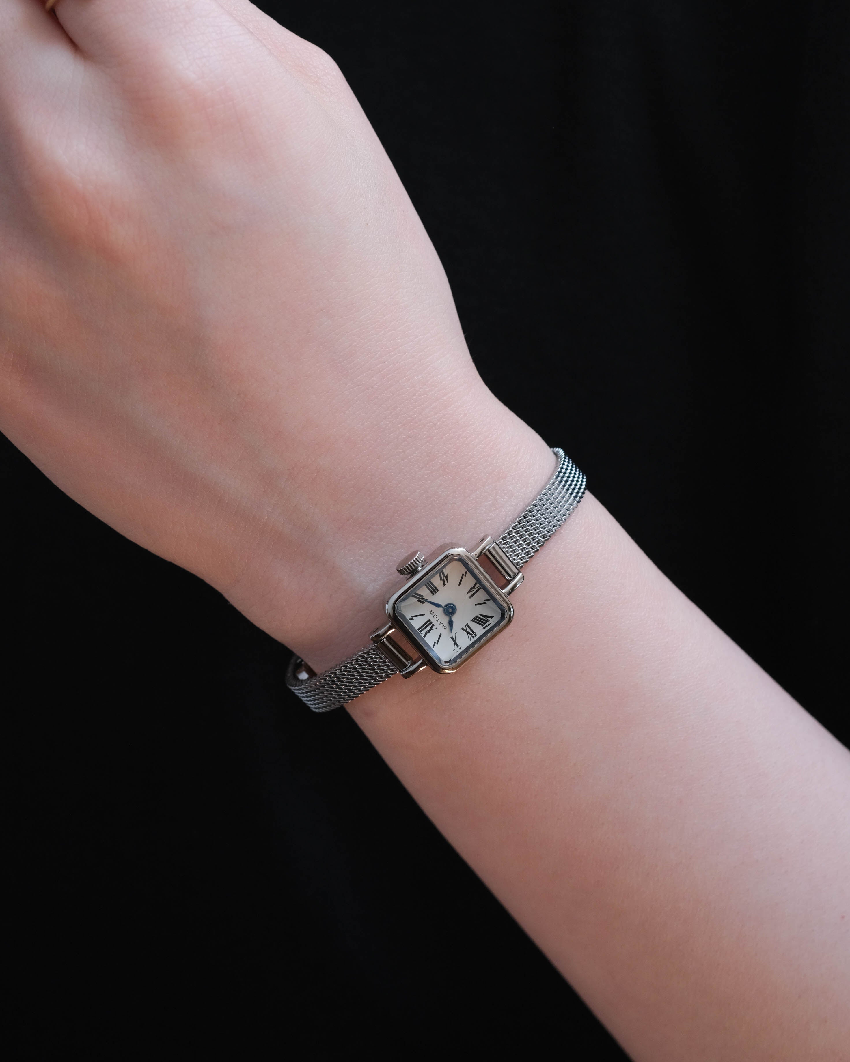 MATOW : Tsuki 淡月 Silver / White Mesh