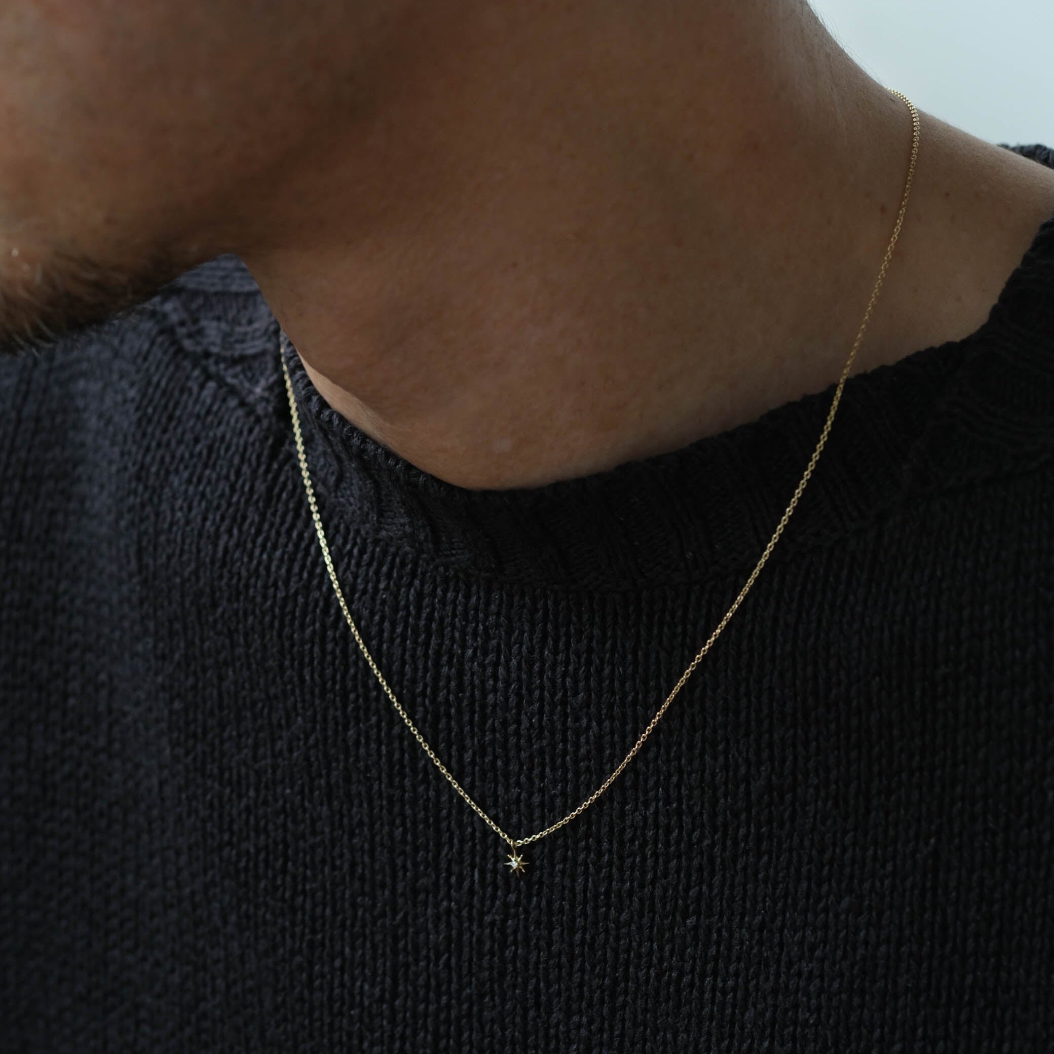 ACE by morizane-sun diamond necklace［AU750203D K18YG］ネックレス