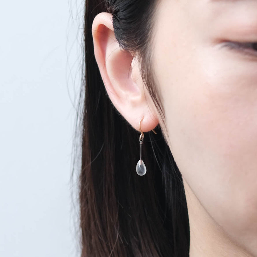 Toile-Deadstock Glass Beads Hook［A302202AP143］ピアス