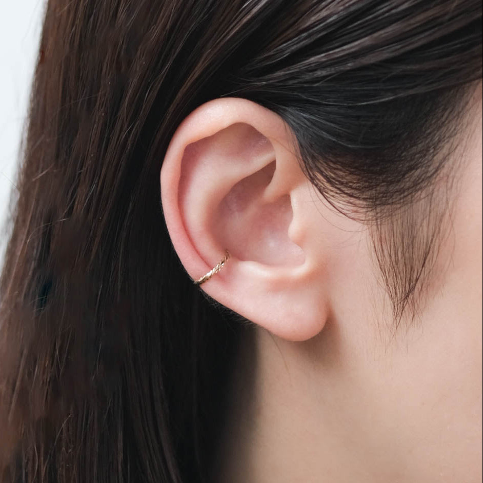 Toile-Twist Hoop Ear Accessories［A301242AP318 K10YG］ピアスA301242AP318