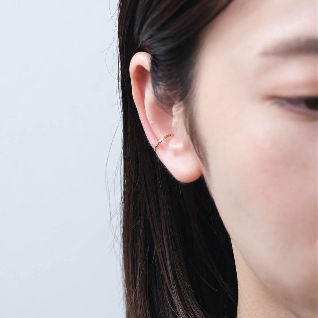 Toile-Twist Hoop Ear Accessories［A301242AP318 K10YG］ピアスA301242AP318