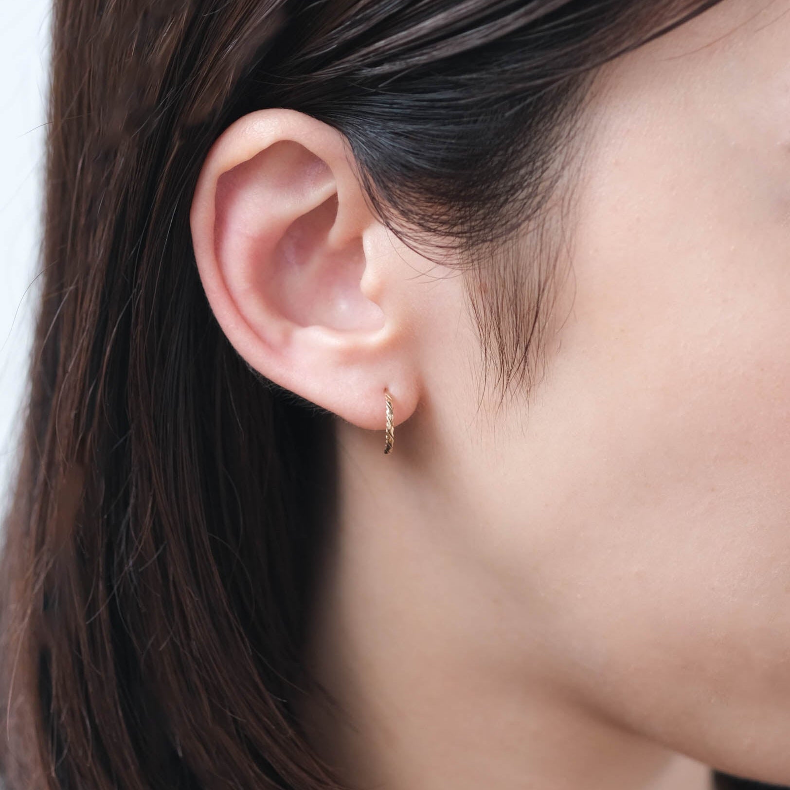 Toile-Twist Hoop Ear Accessories［A301242AP318 K10YG］ピアスA301242AP318