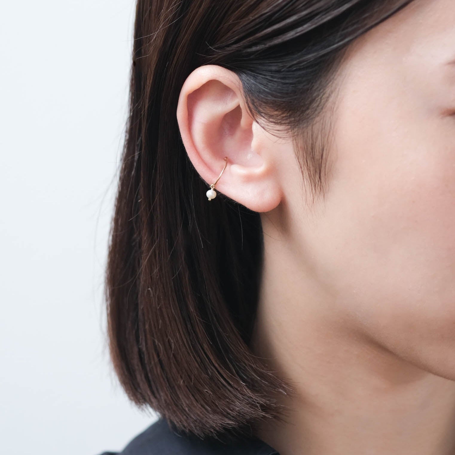 Toile-Round Pearl Ear Accessories［A301242AP317 K10YG］ピアス
