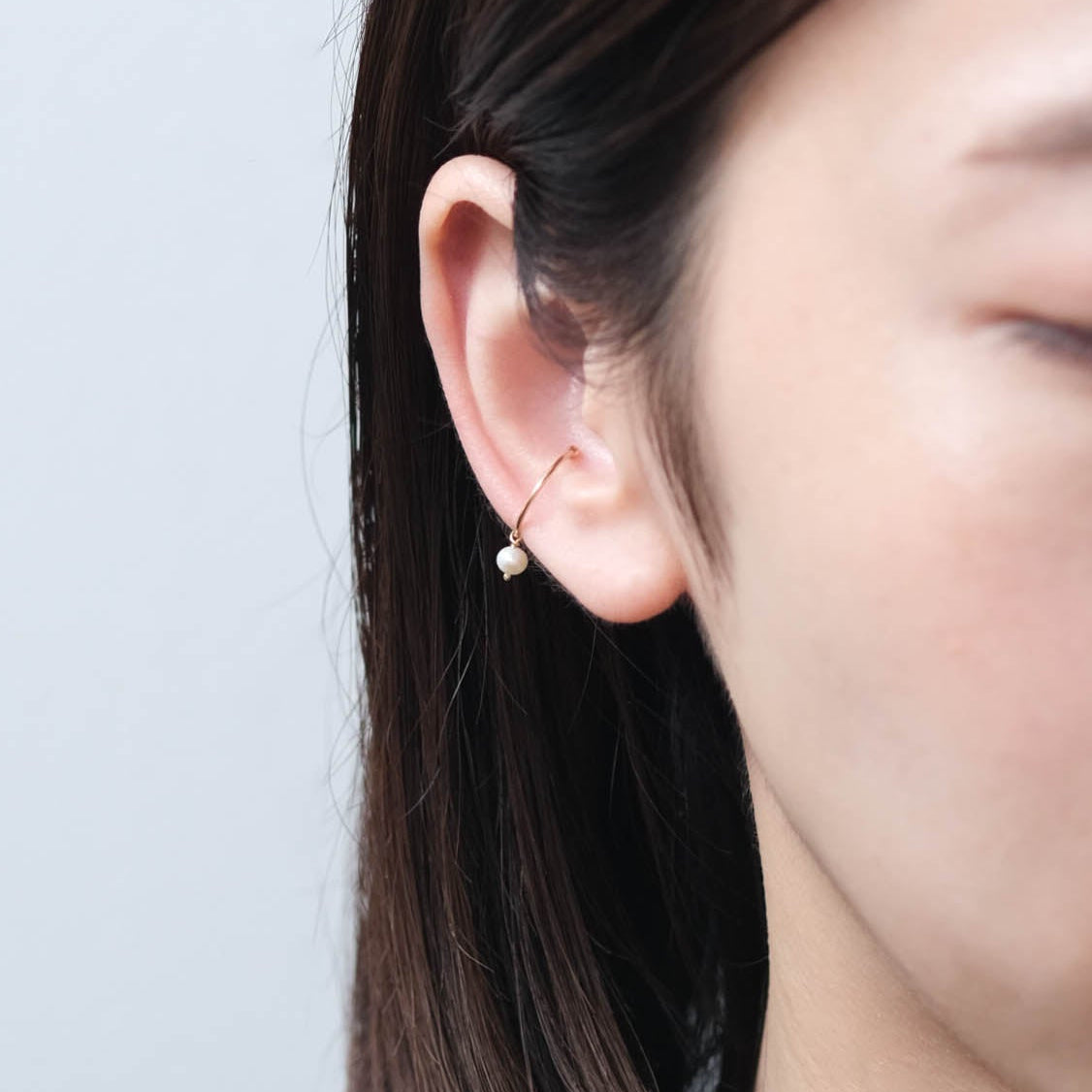 Toile-Round Pearl Ear Accessories［A301242AP317 K10YG］ピアス