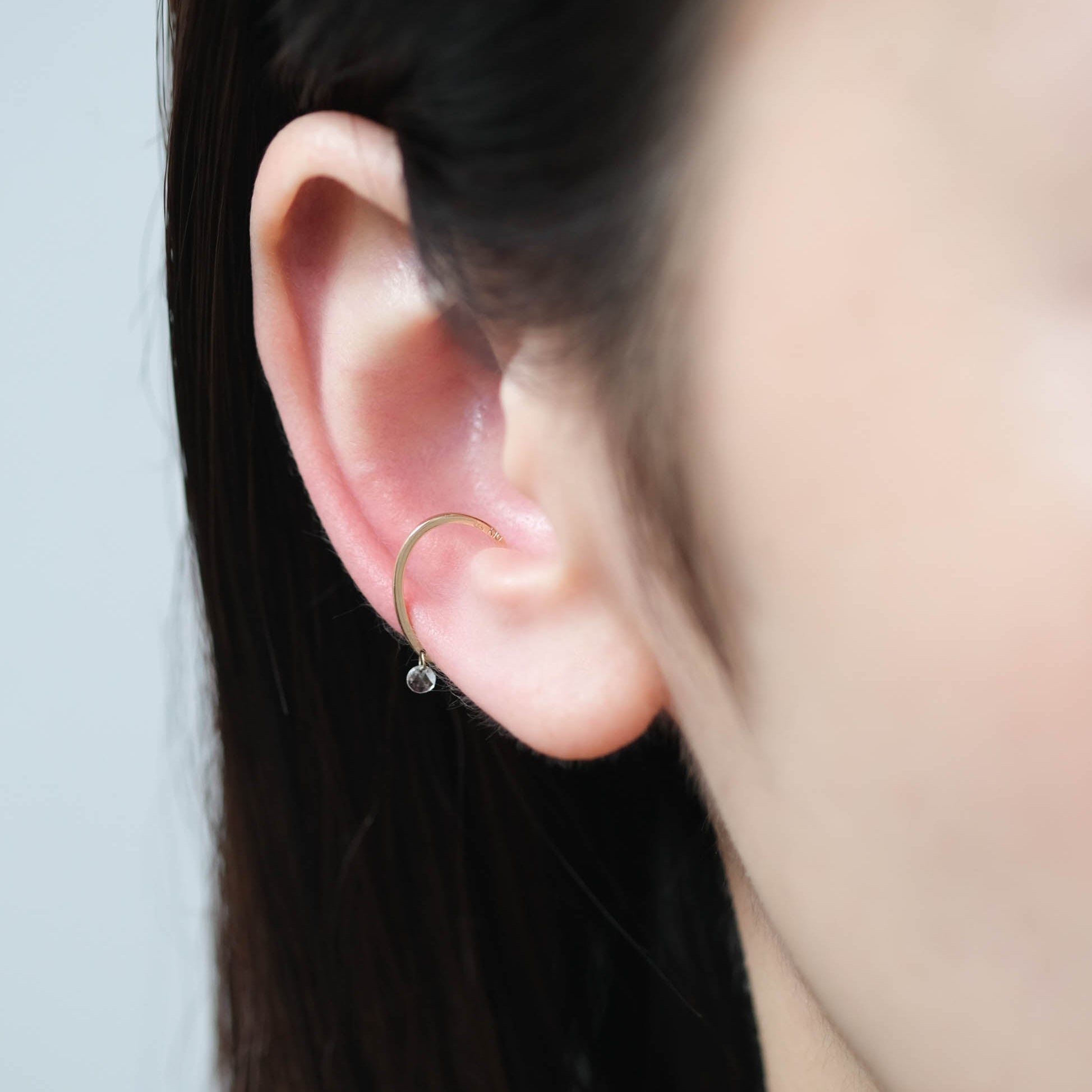 Toile-Rosecut Diamond Ear cuff［A301222AP257 K10YG］イヤーカフ