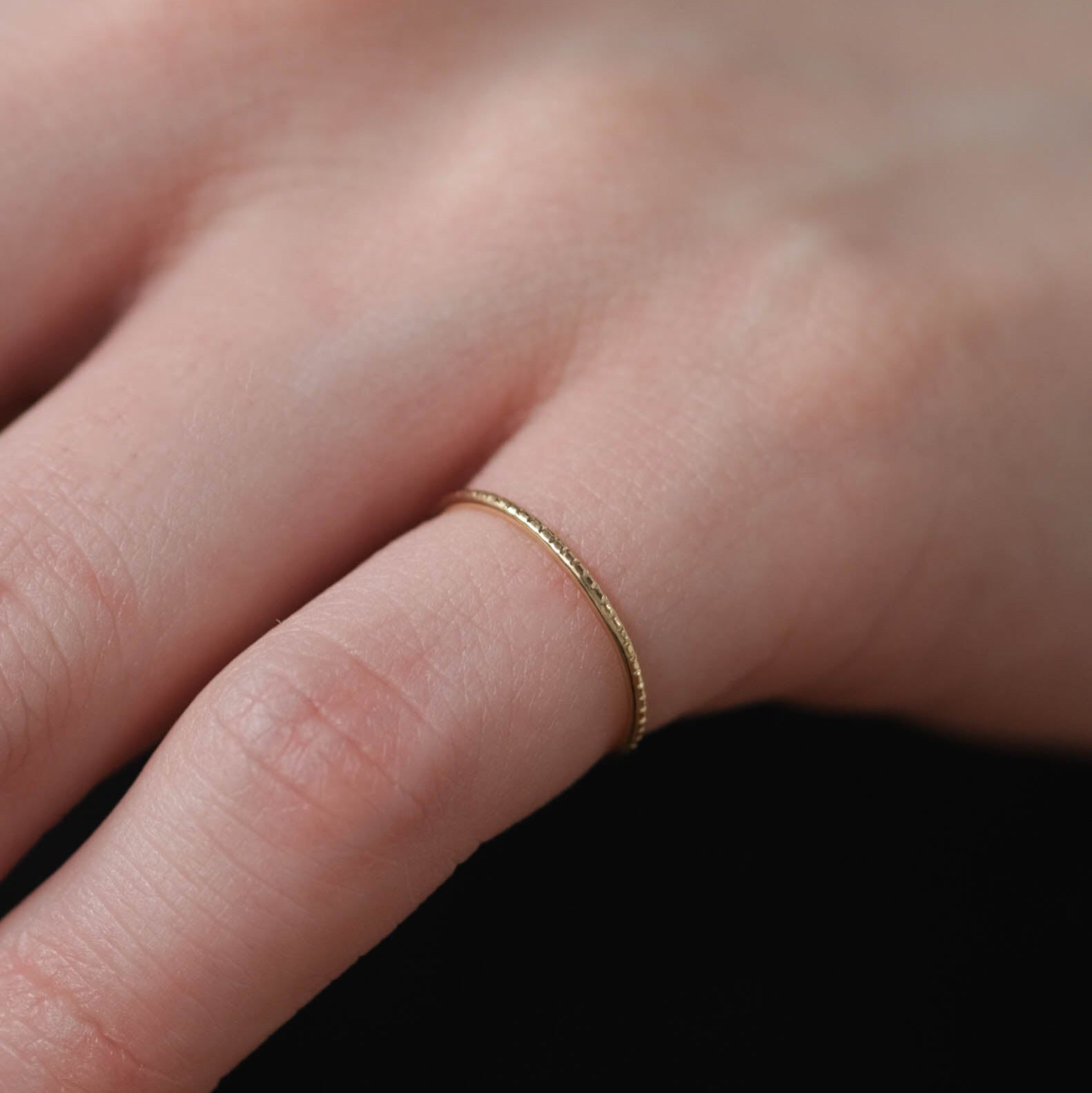 Toile-Mill Ring［A301211AR228 K10YG］ピンキーリング