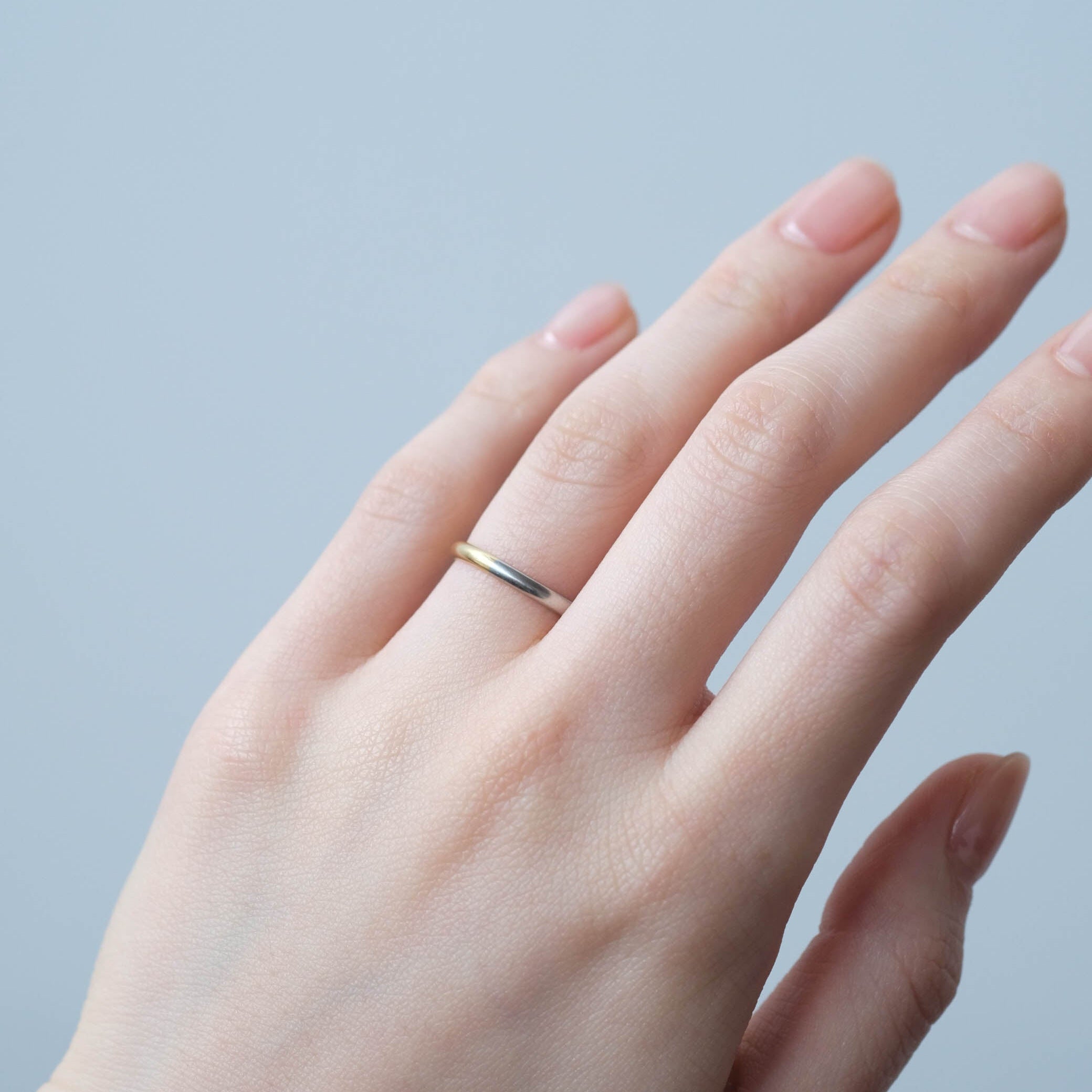 atelier plow-BRIDAL RING［朝やけ K18YG/Pt900］結婚指輪（ペア）