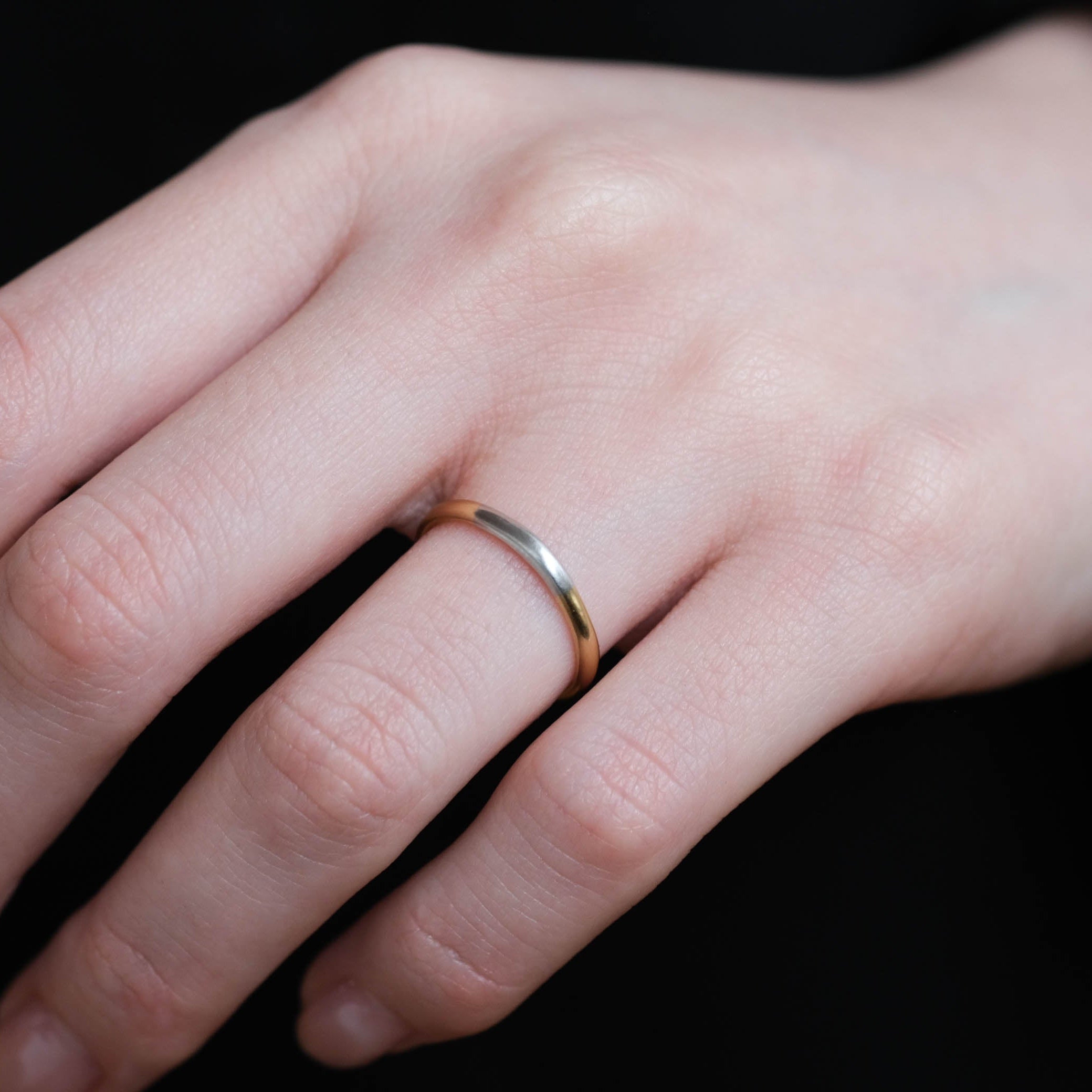 atelier plow-BRIDAL RING［朝やけ K18YG/Pt900］結婚指輪（ペア）