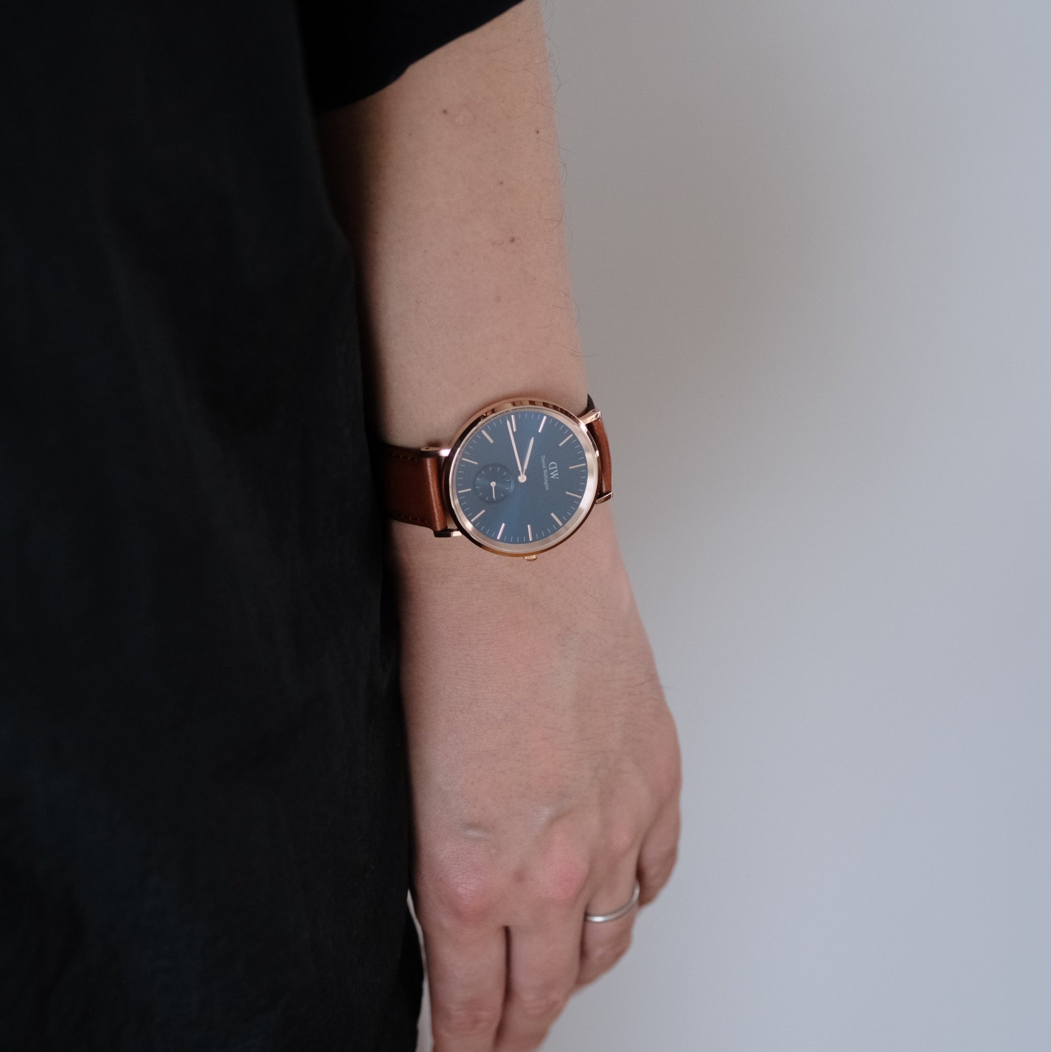 DANIEL WELLINGTON-CLASSIC MULTI EYE ST MAWES ARCTIC［DW00100708/ROSE GOLD］腕時計